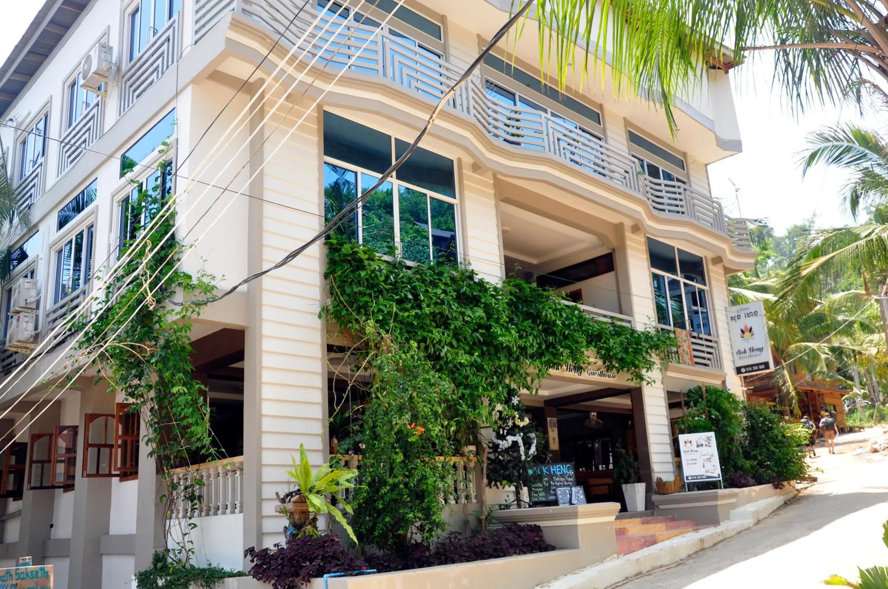 Facade/entrance in Sok Heng Guesthouse