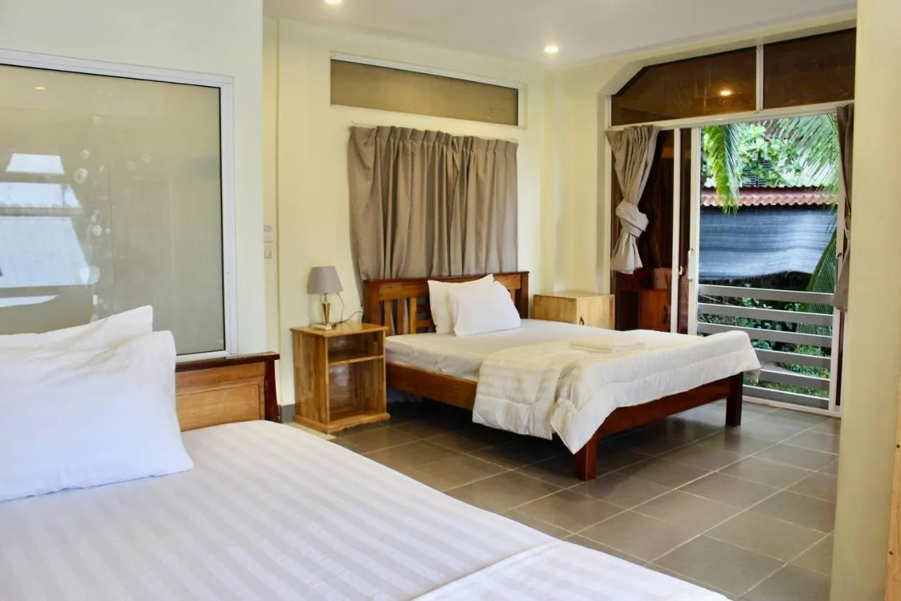 Bed in Sok Heng Guesthouse