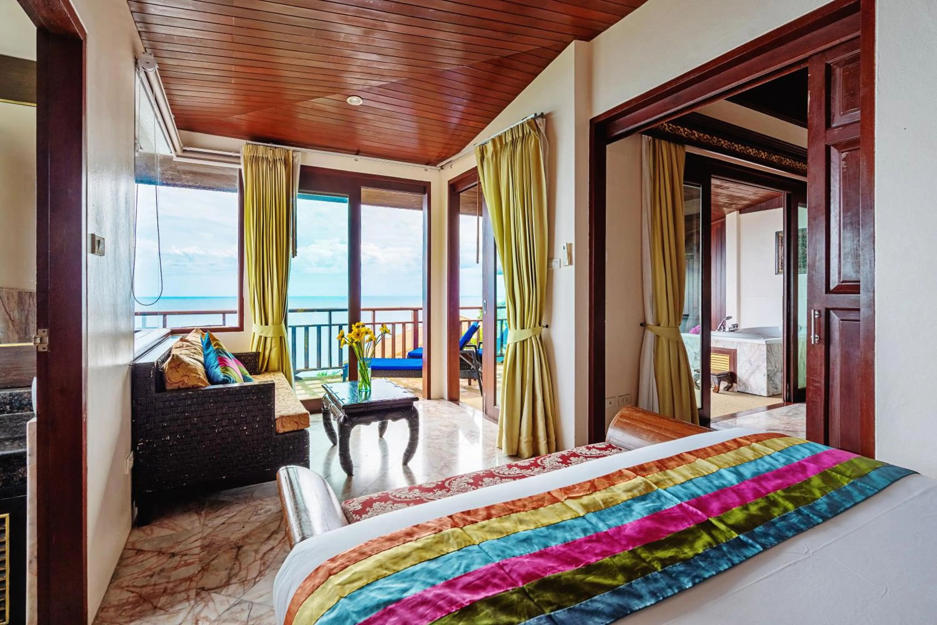 Bedroom, Bed in Sandalwood Luxury Villa Resort