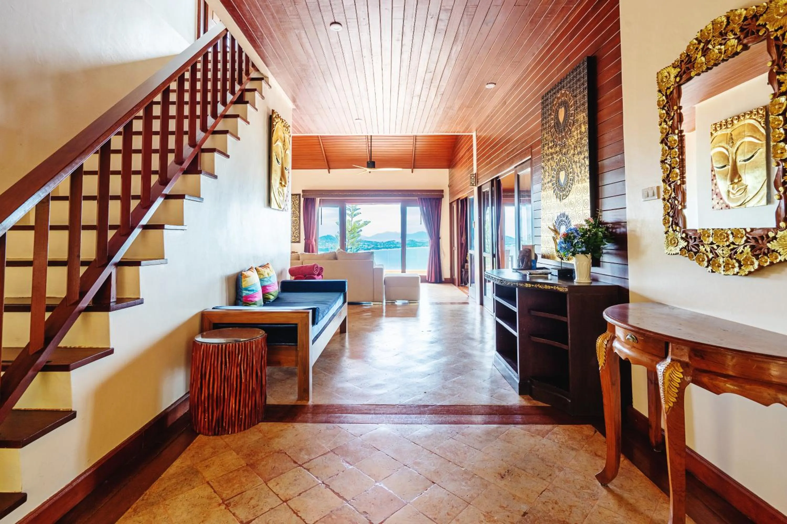 Living room in Sandalwood Luxury Villa Resort