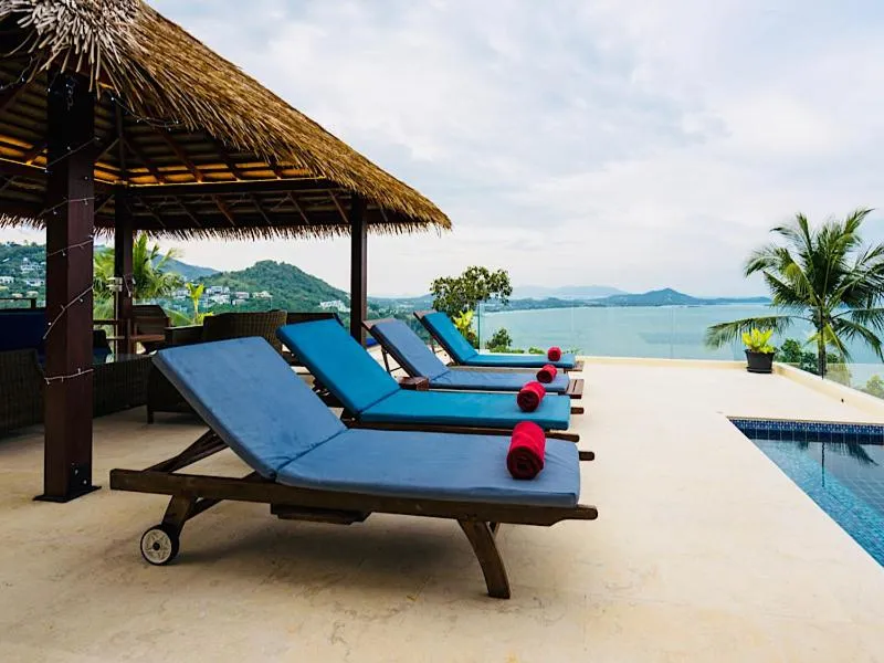 sunbed in Sandalwood Luxury Villa Resort