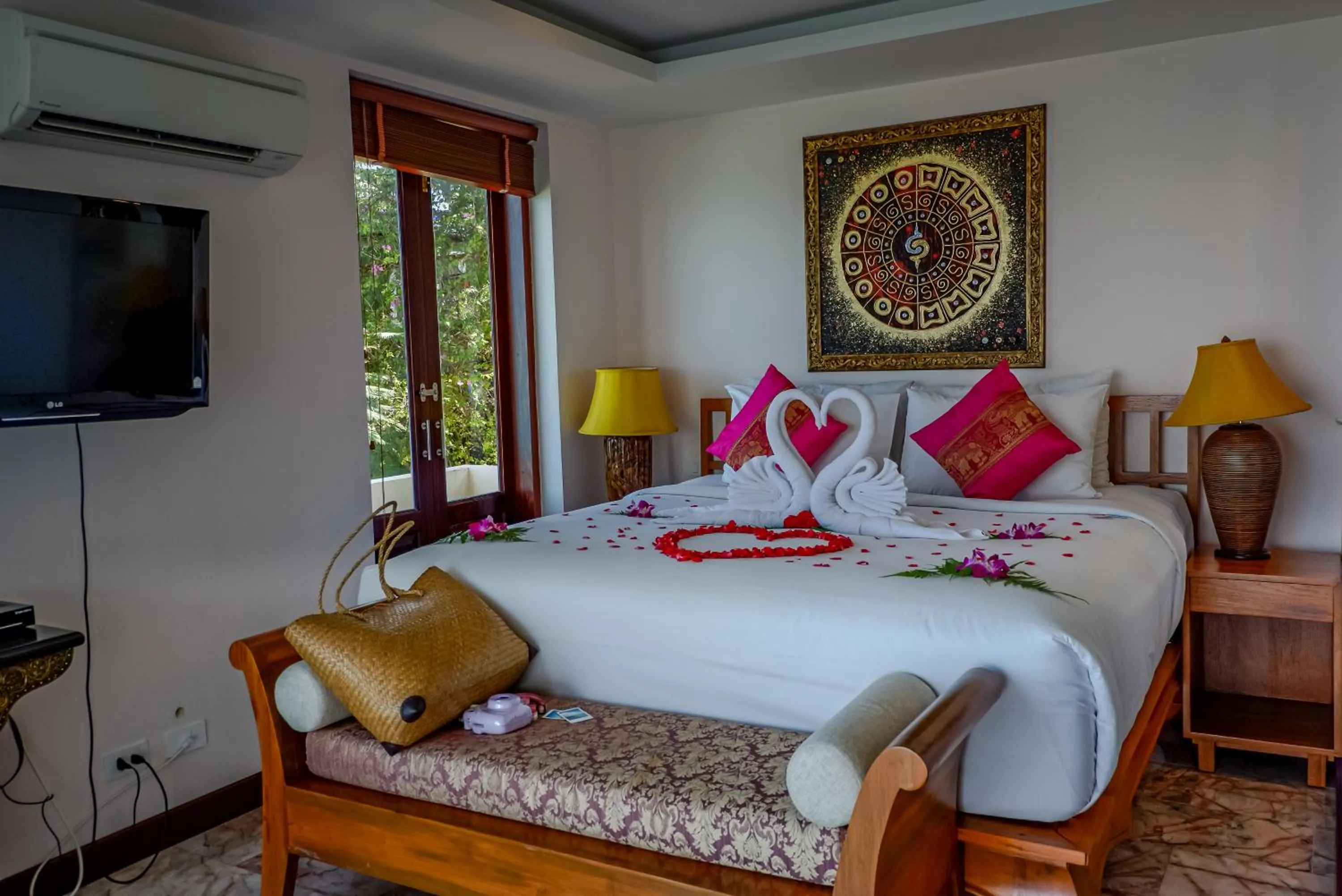 Bedroom, Bed in Sandalwood Luxury Villa Resort