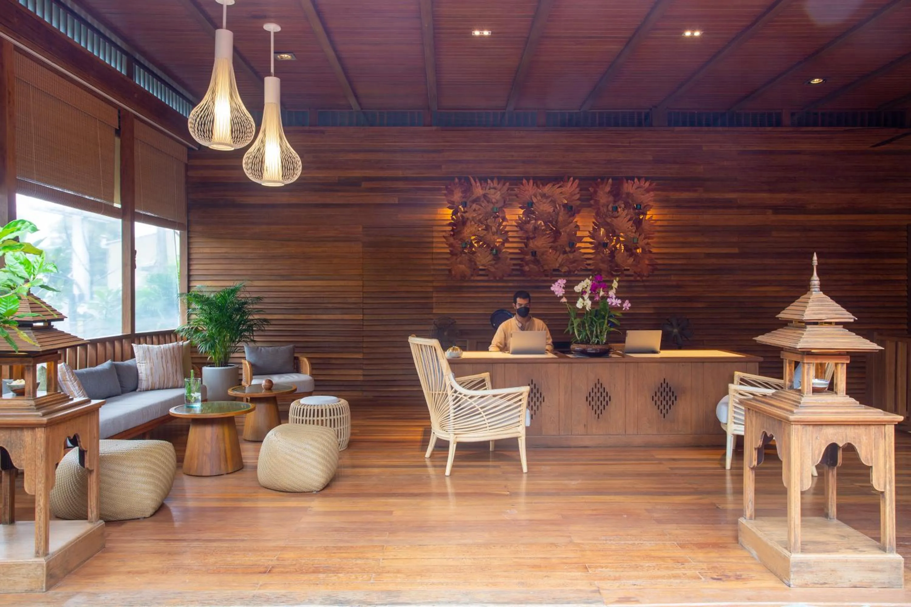 Lobby or reception in Buri Rasa Village Samui Adults Only