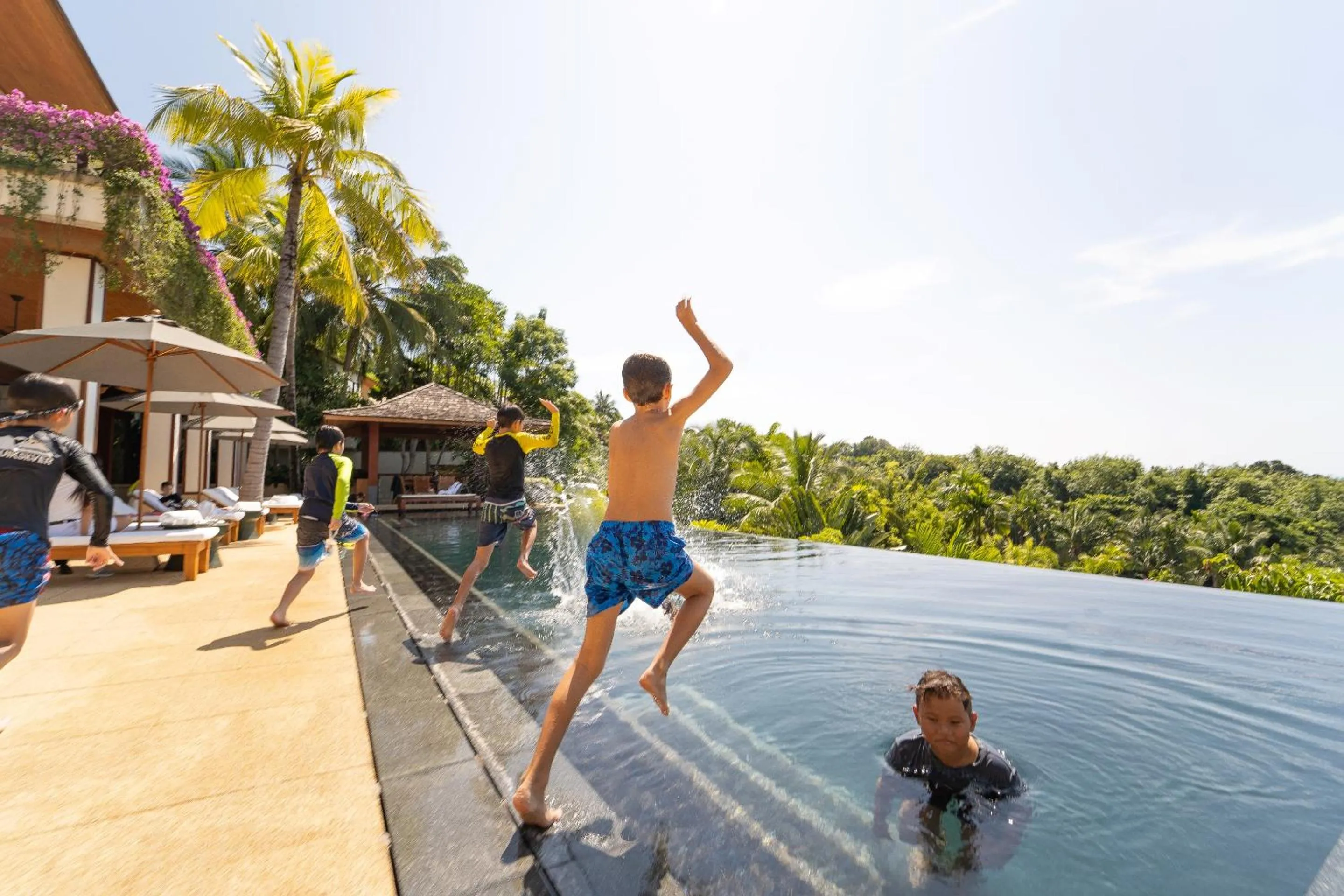 Swimming pool in Andara Resort Villas