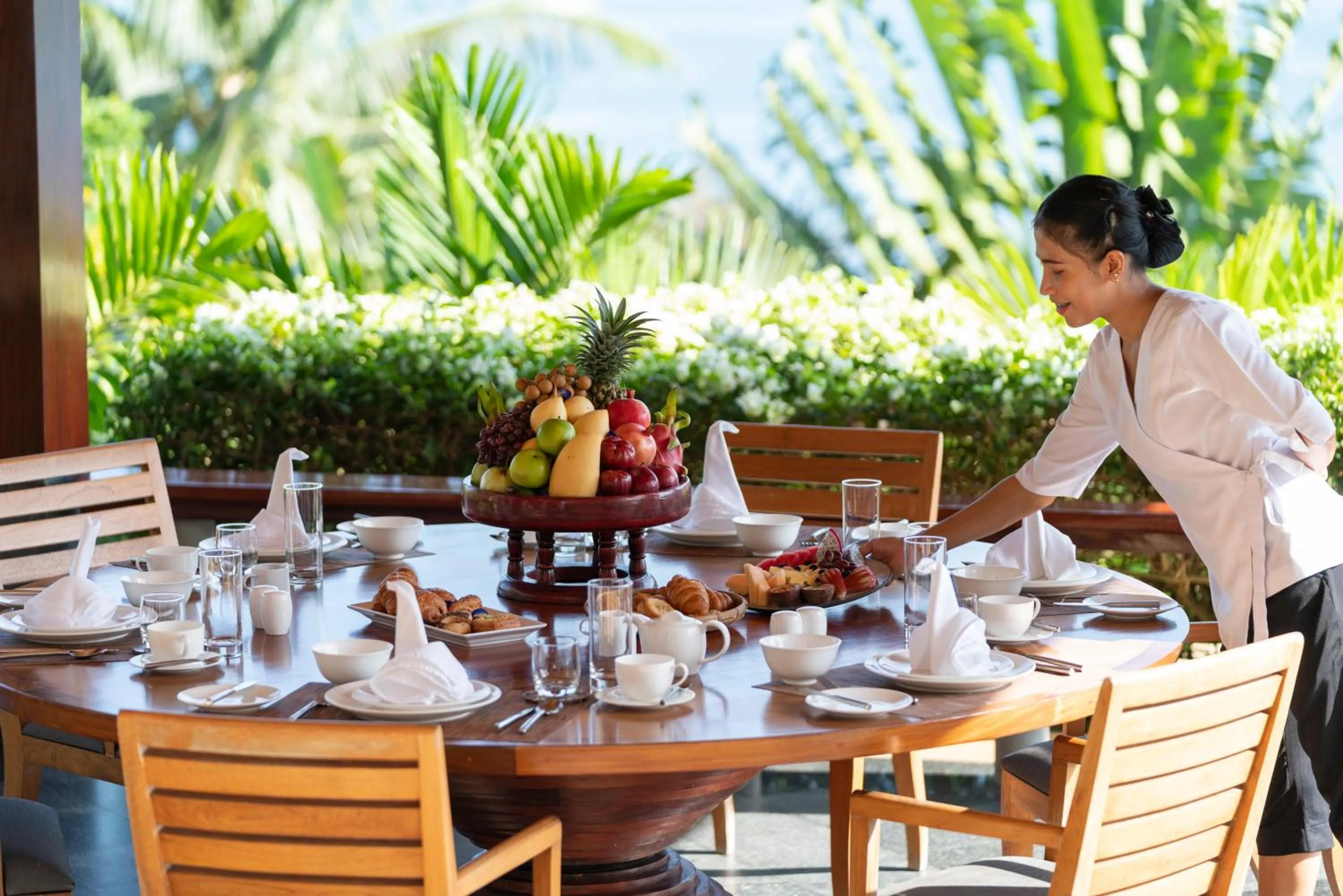 Breakfast in Andara Resort Villas