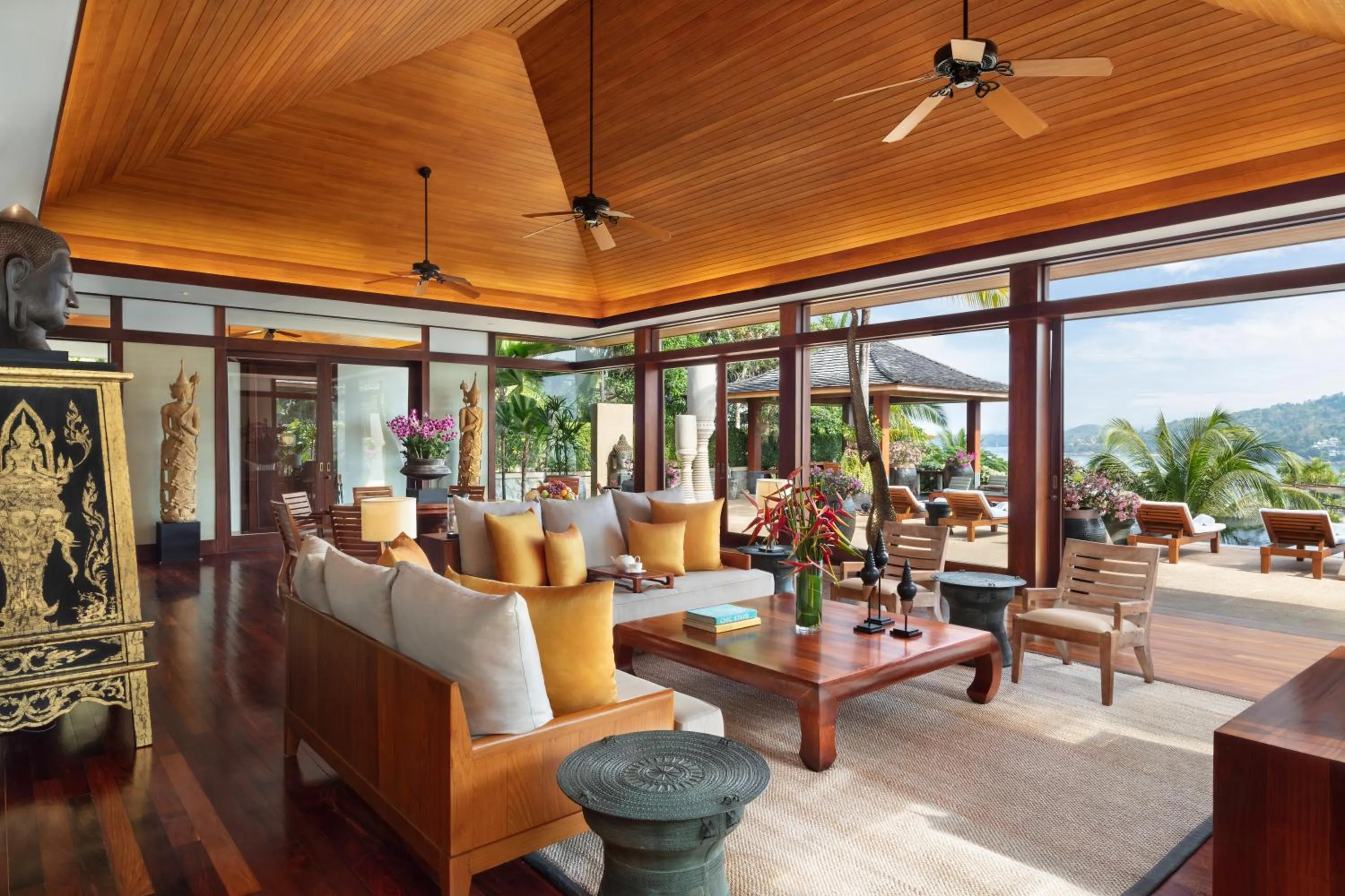 Living room in Andara Resort Villas