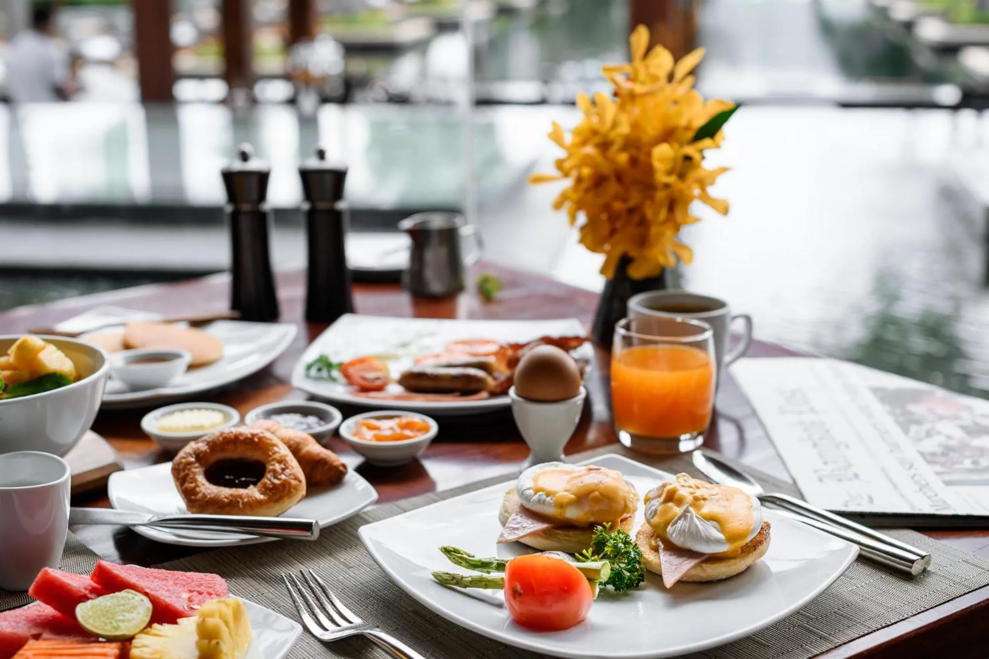 Breakfast in Andara Resort Villas