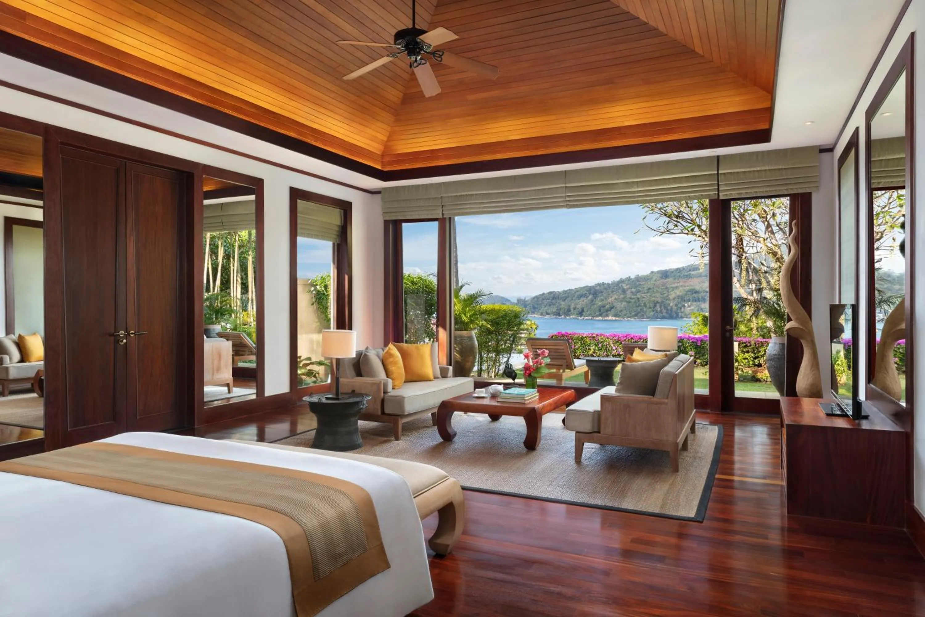 Bed in Andara Resort Villas