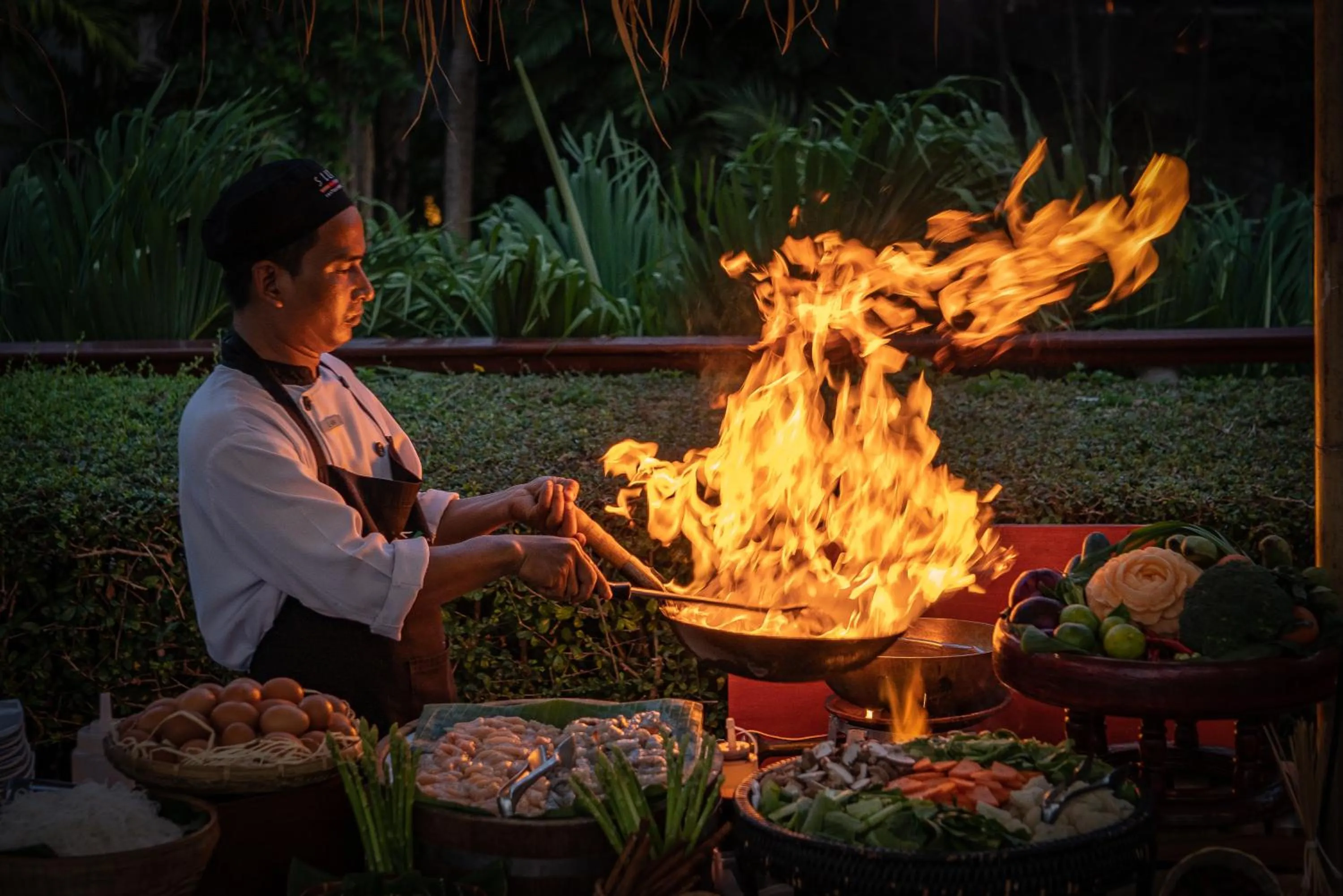 BBQ facilities in Andara Resort Villas