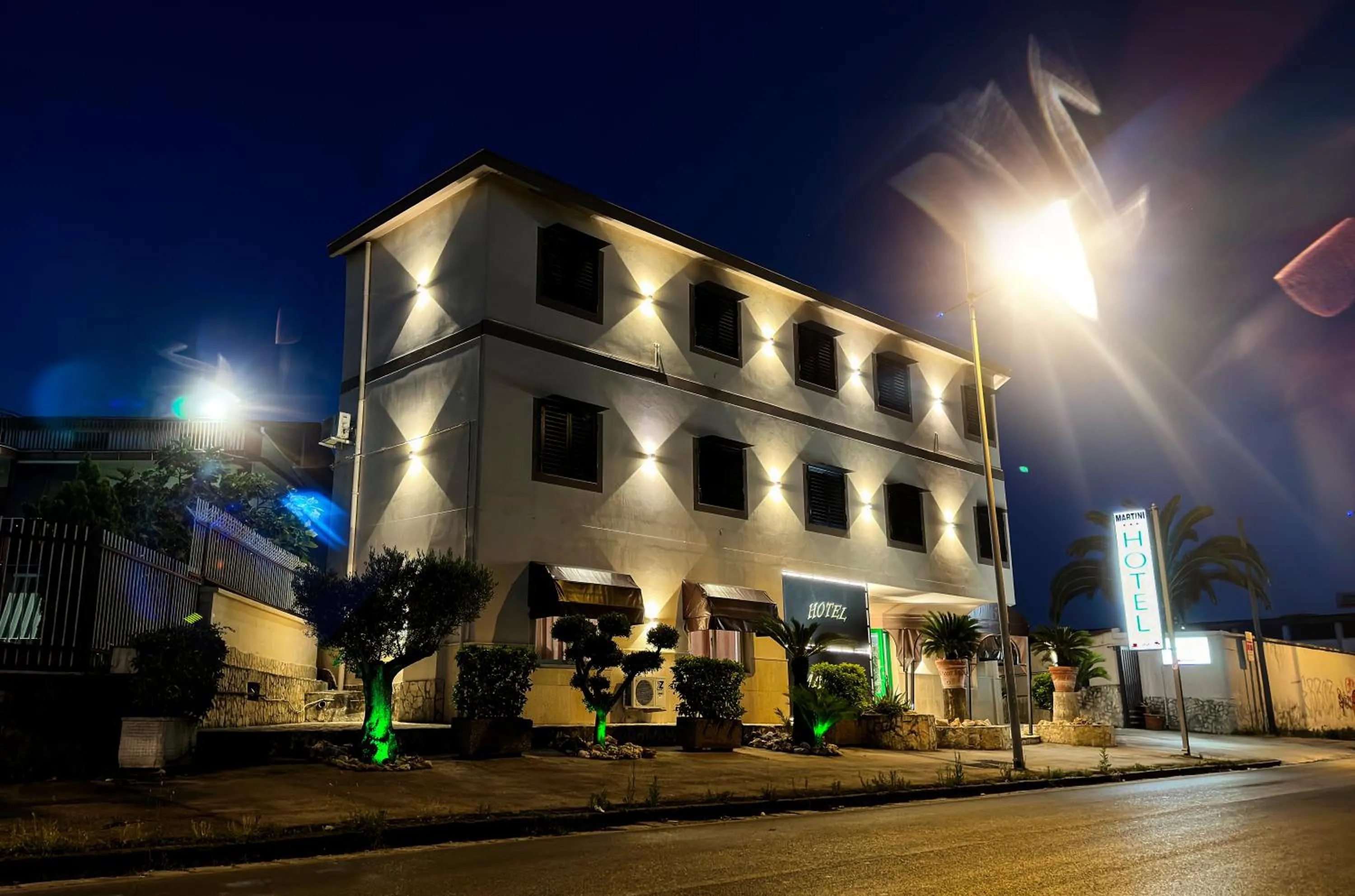 Property building in Hotel Martini