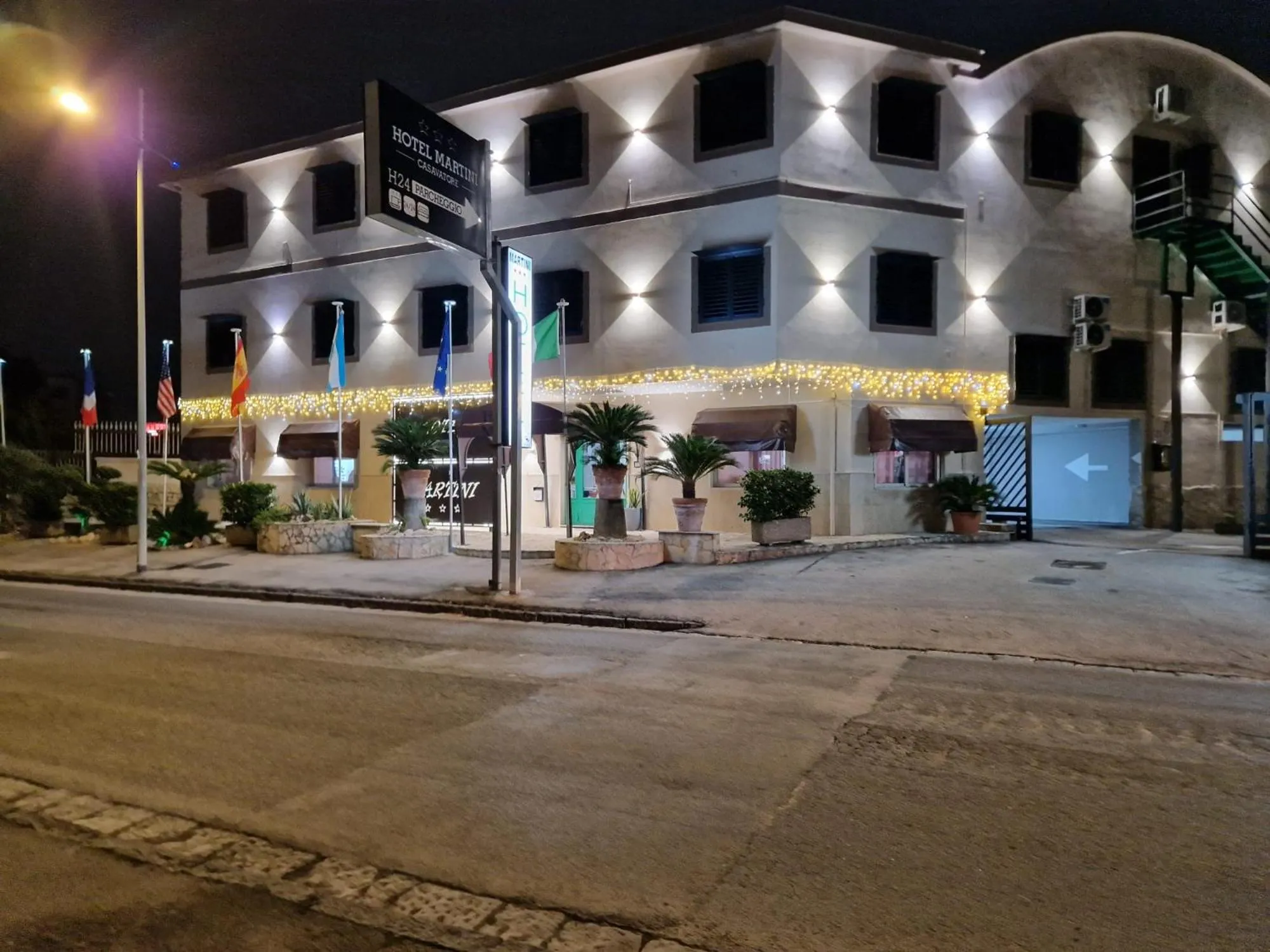 Property building in Hotel Martini