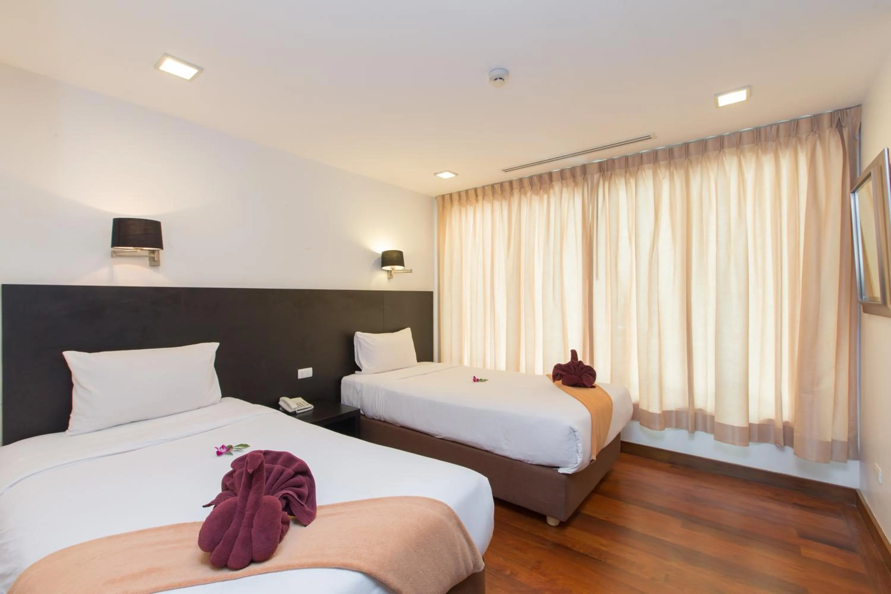 Bedroom, Bed in The Palms, Kamala Beach - SHA Extra Plus