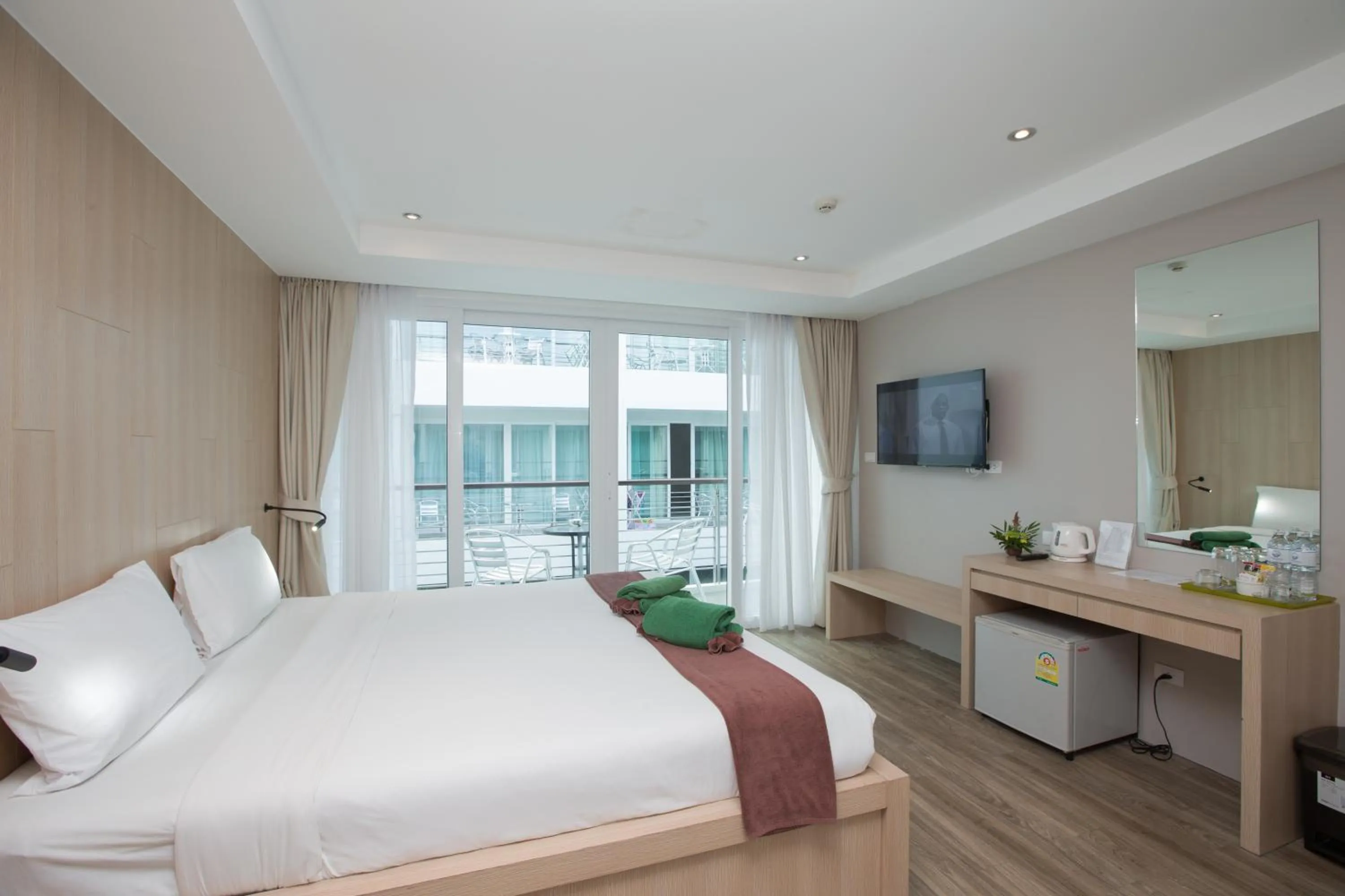 Bedroom, Bed in The Palms, Kamala Beach - SHA Extra Plus