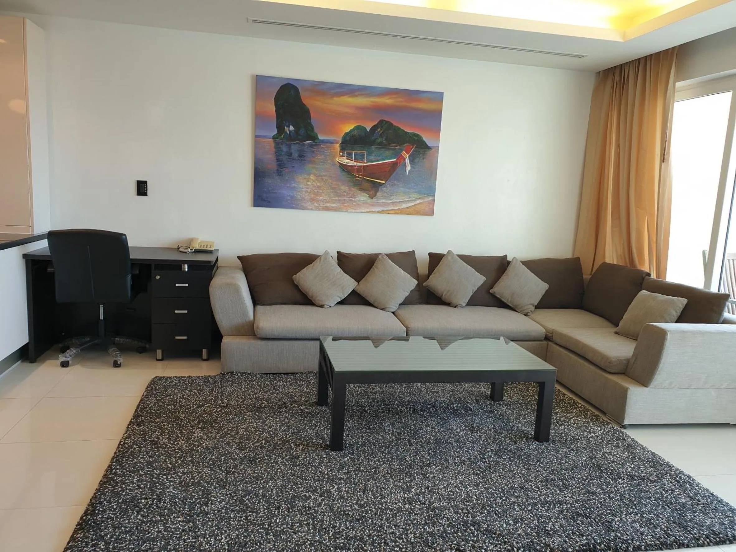 Living room in The Palms, Kamala Beach - SHA Extra Plus