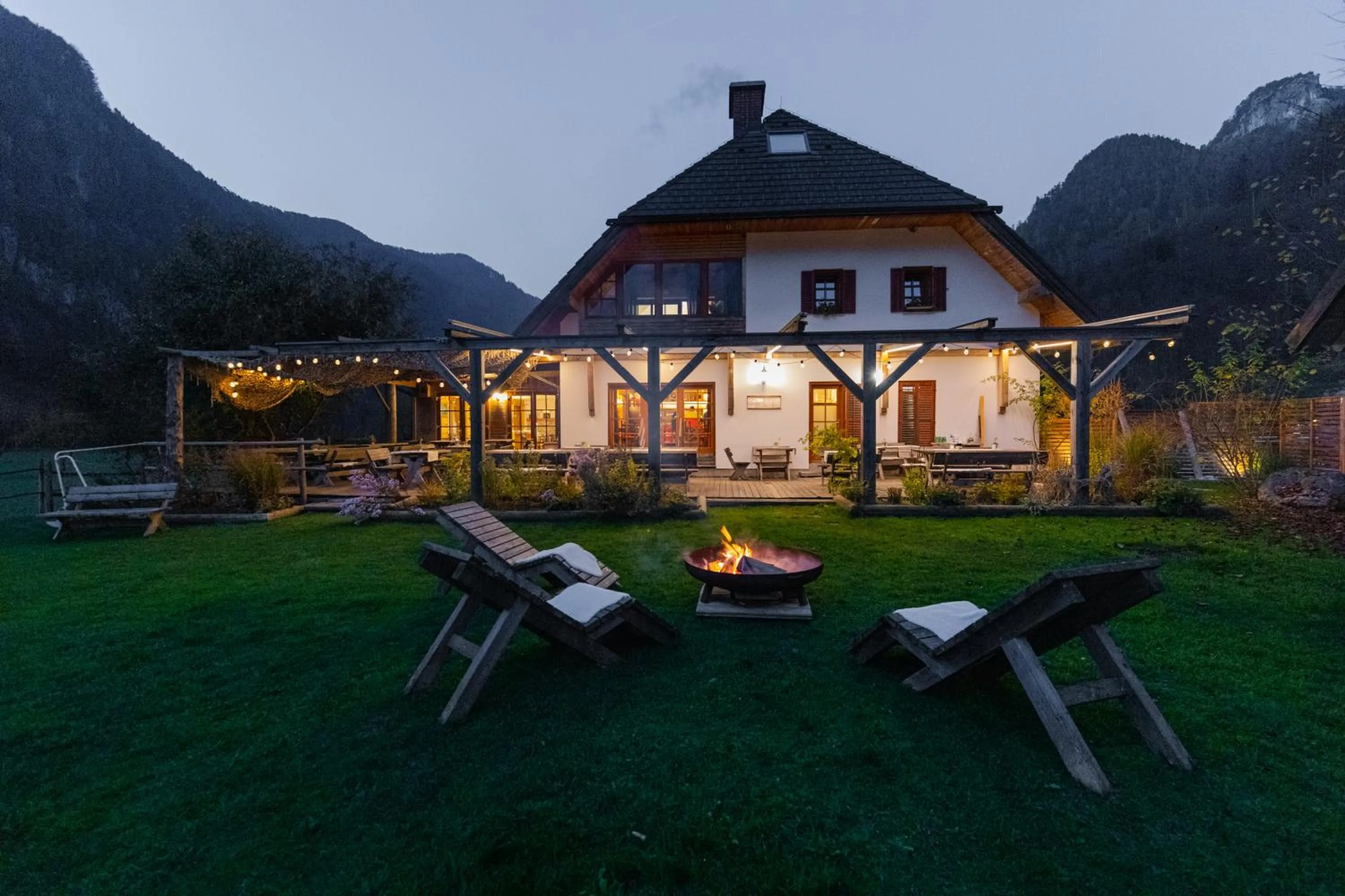 Garden in Hiša Ojstrica