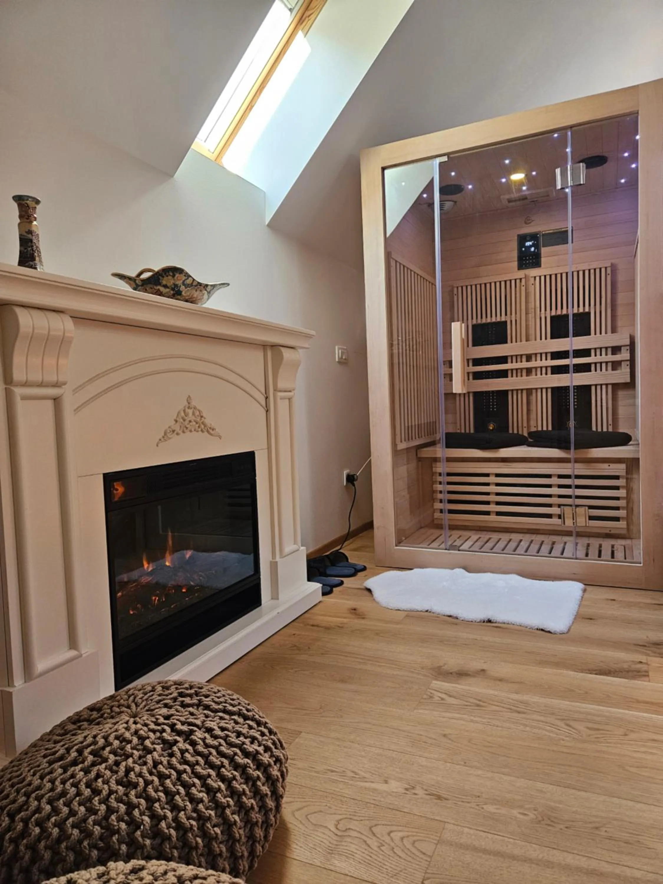 Sauna in Hiša Ojstrica