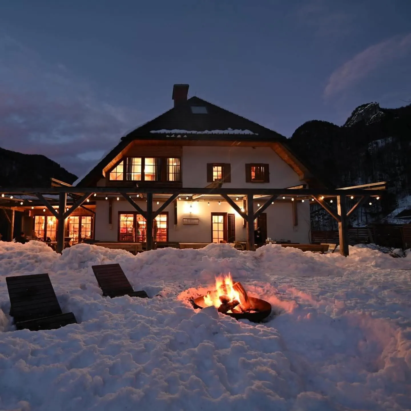 Property building in Hiša Ojstrica