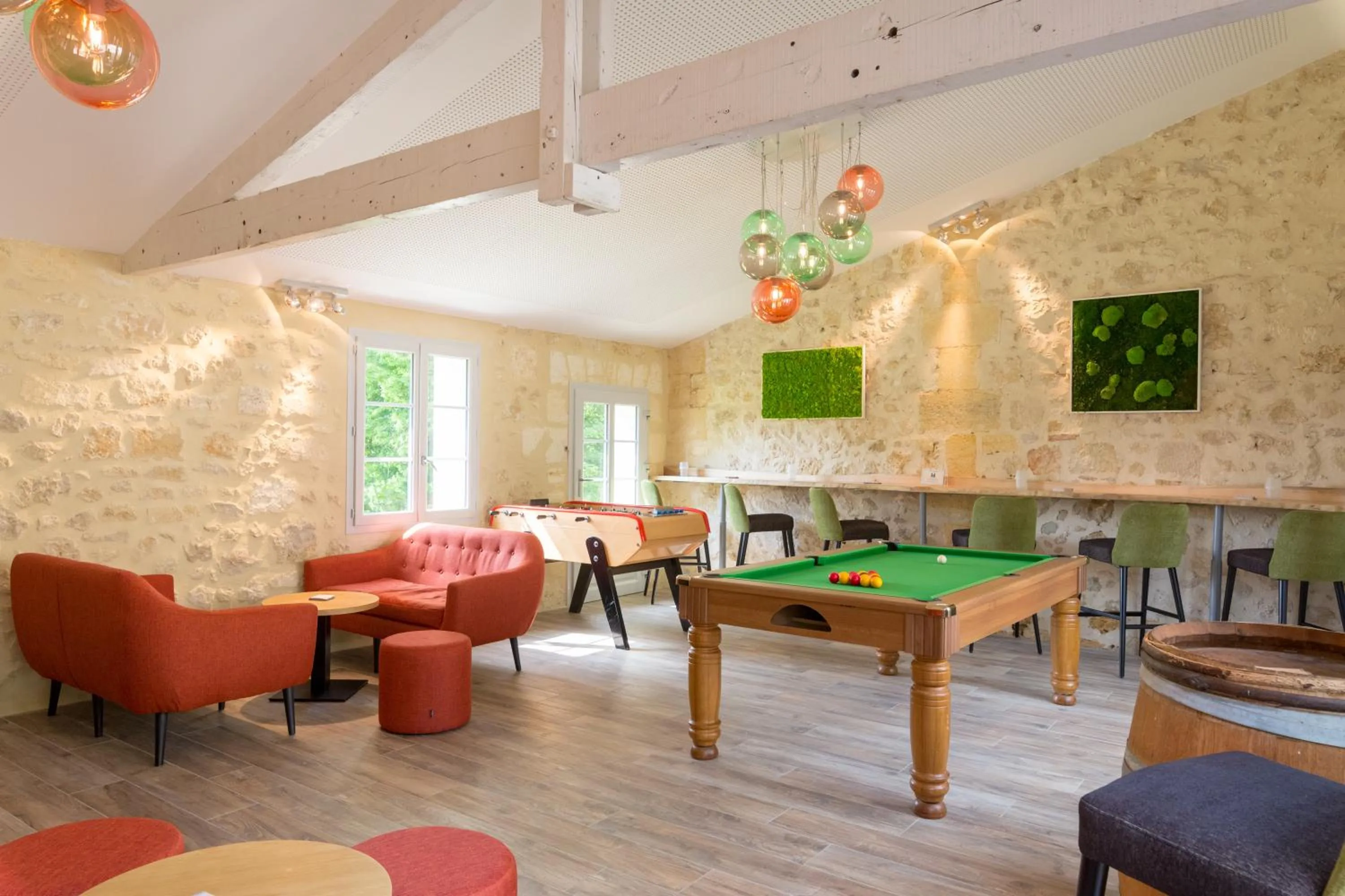 Game Room in Pey La Tour - Logis Hôtels & Restaurant