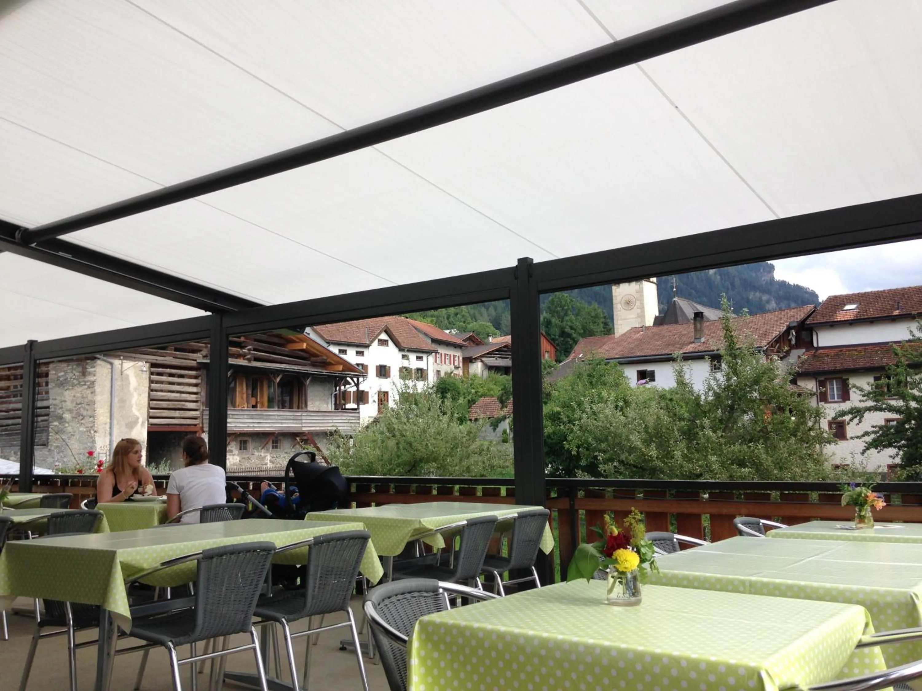 Balcony/Terrace in Landhus Almens