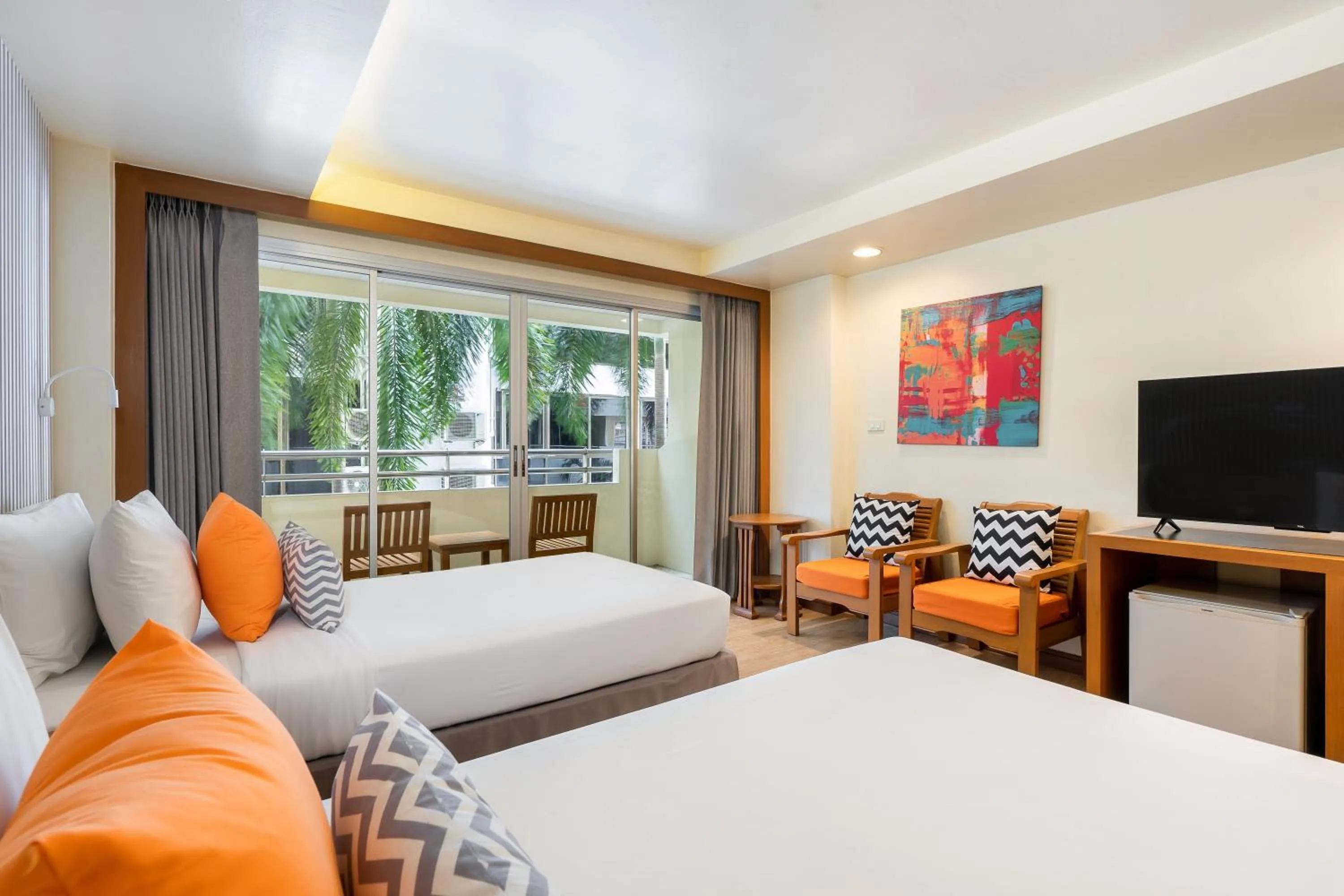 Bed in Sunshine Hotel & Residences