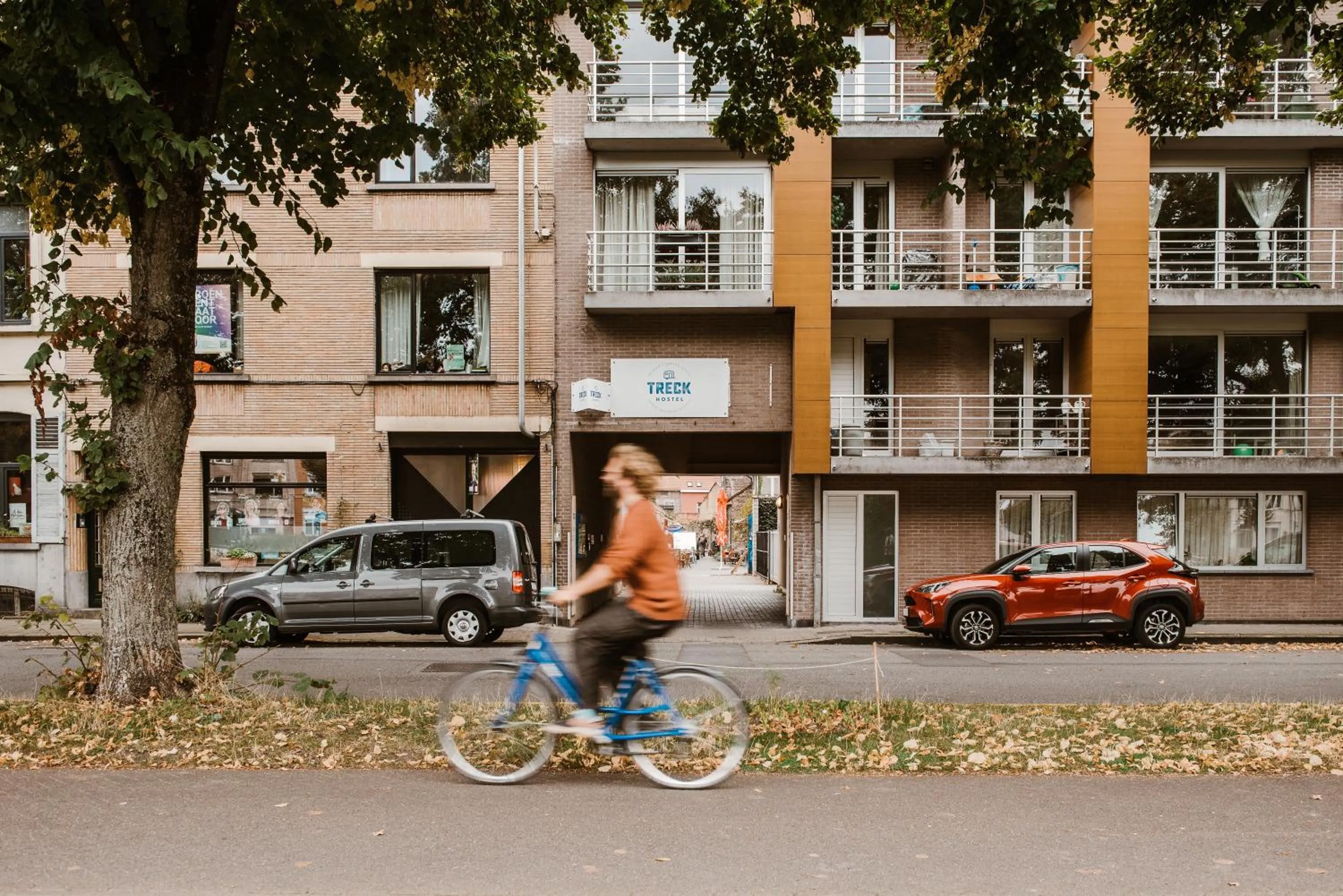 Location in Treck Hostel