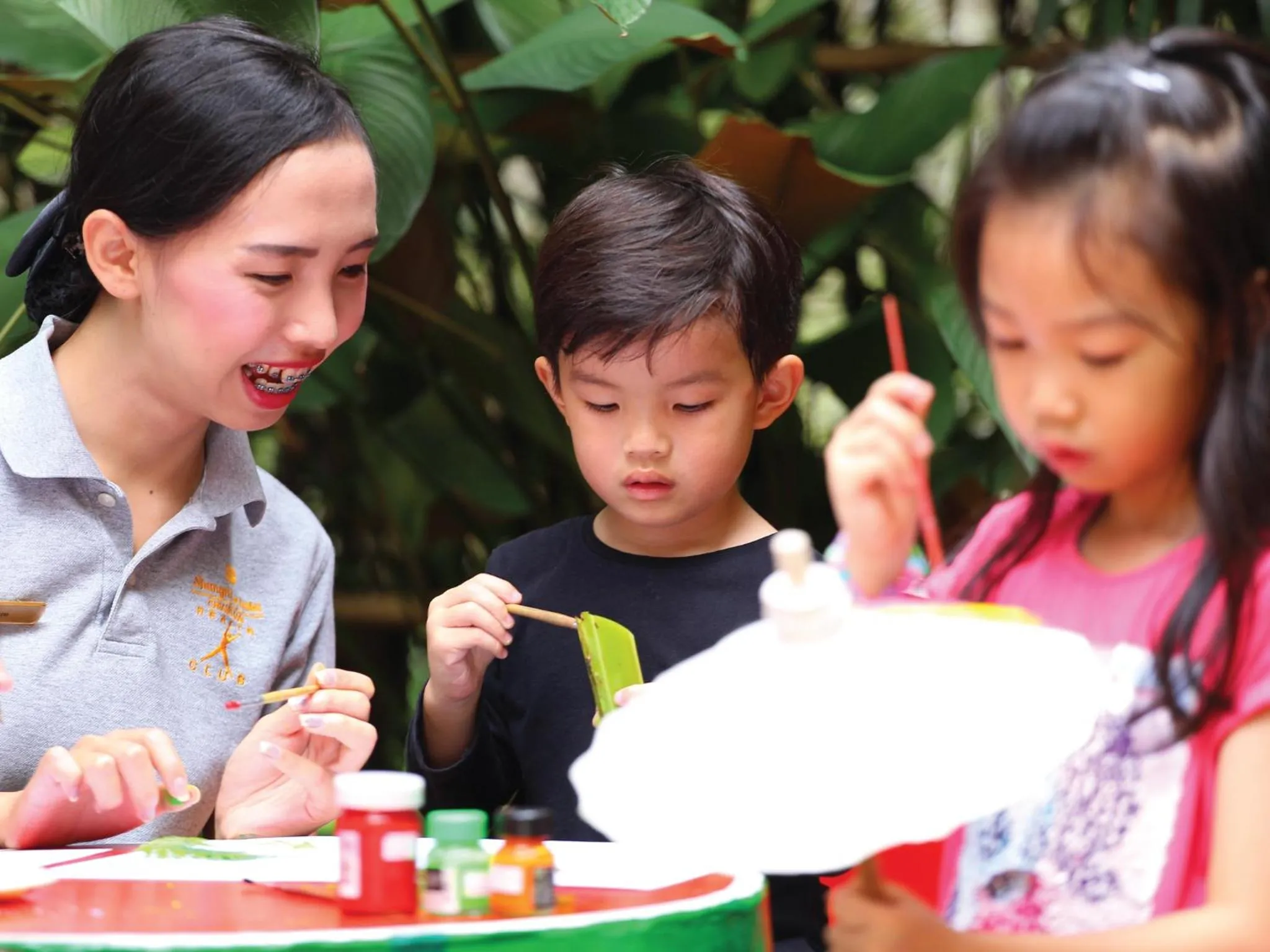 Children play ground in Shangri-La Chiang Mai