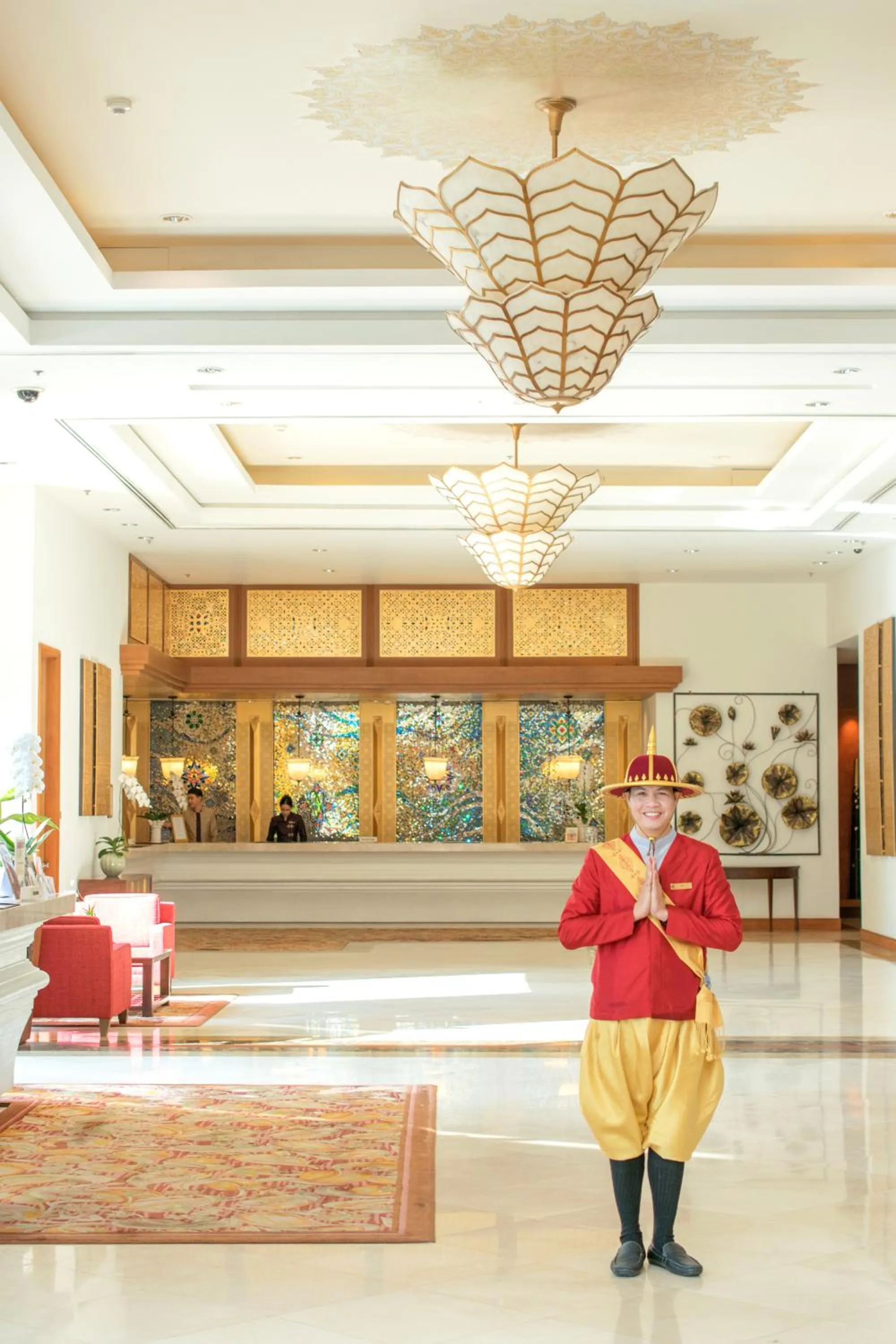 Lobby or reception in Shangri-La Chiang Mai