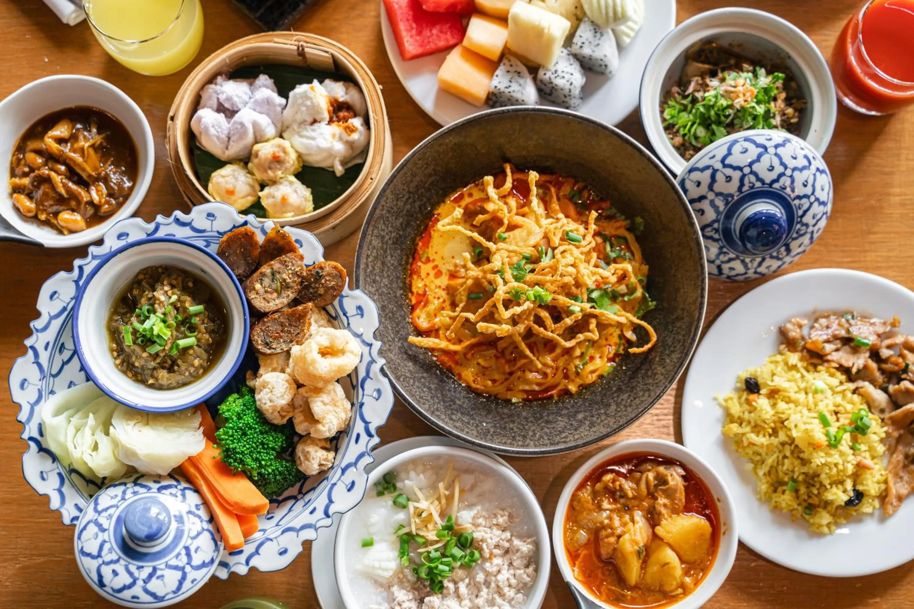 Breakfast in Shangri-La Chiang Mai