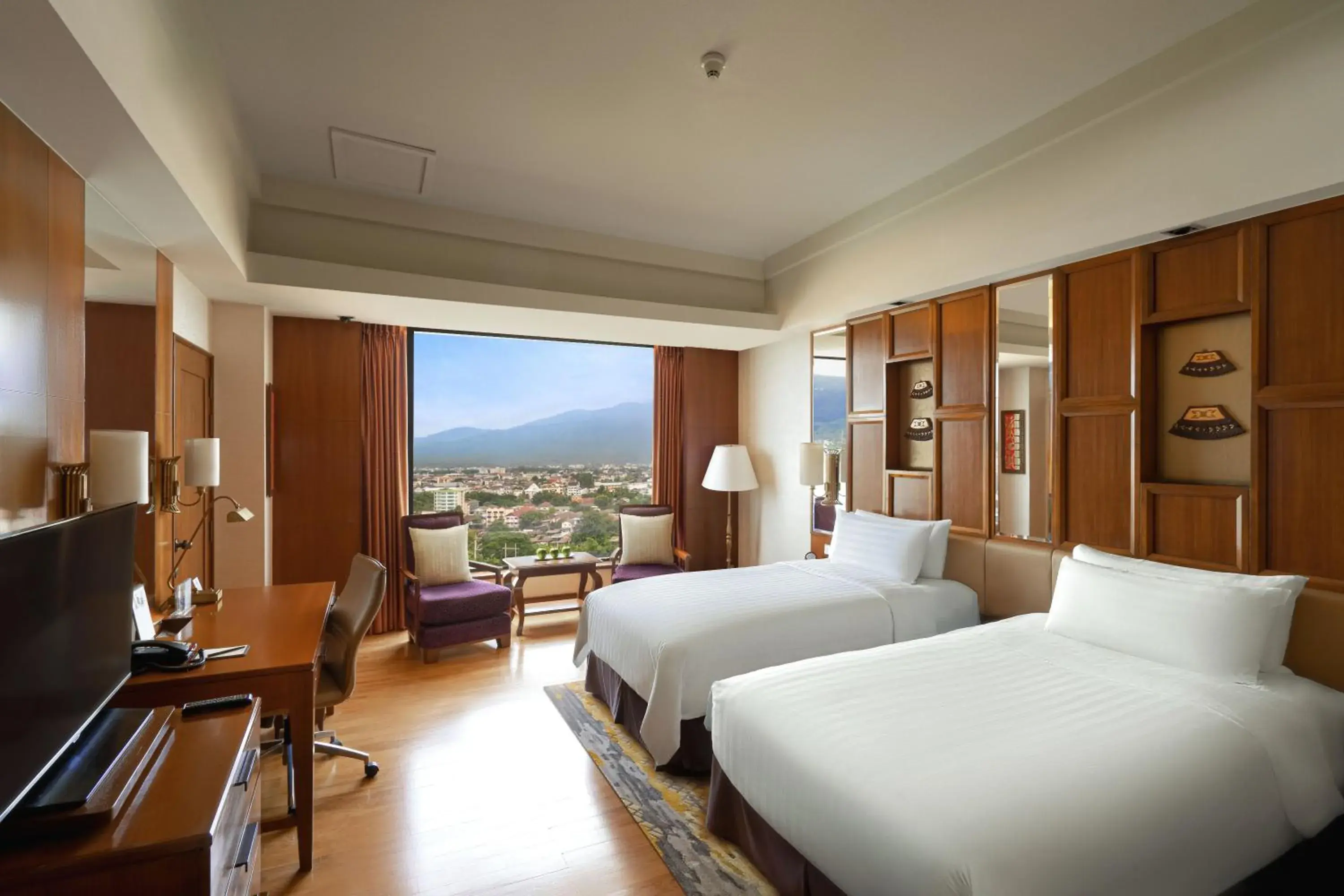 Horizon Club Deluxe Twin Room in Shangri-La Chiang Mai Horizon Club Deluxe Twin Room in Shangri-La Chiang Mai