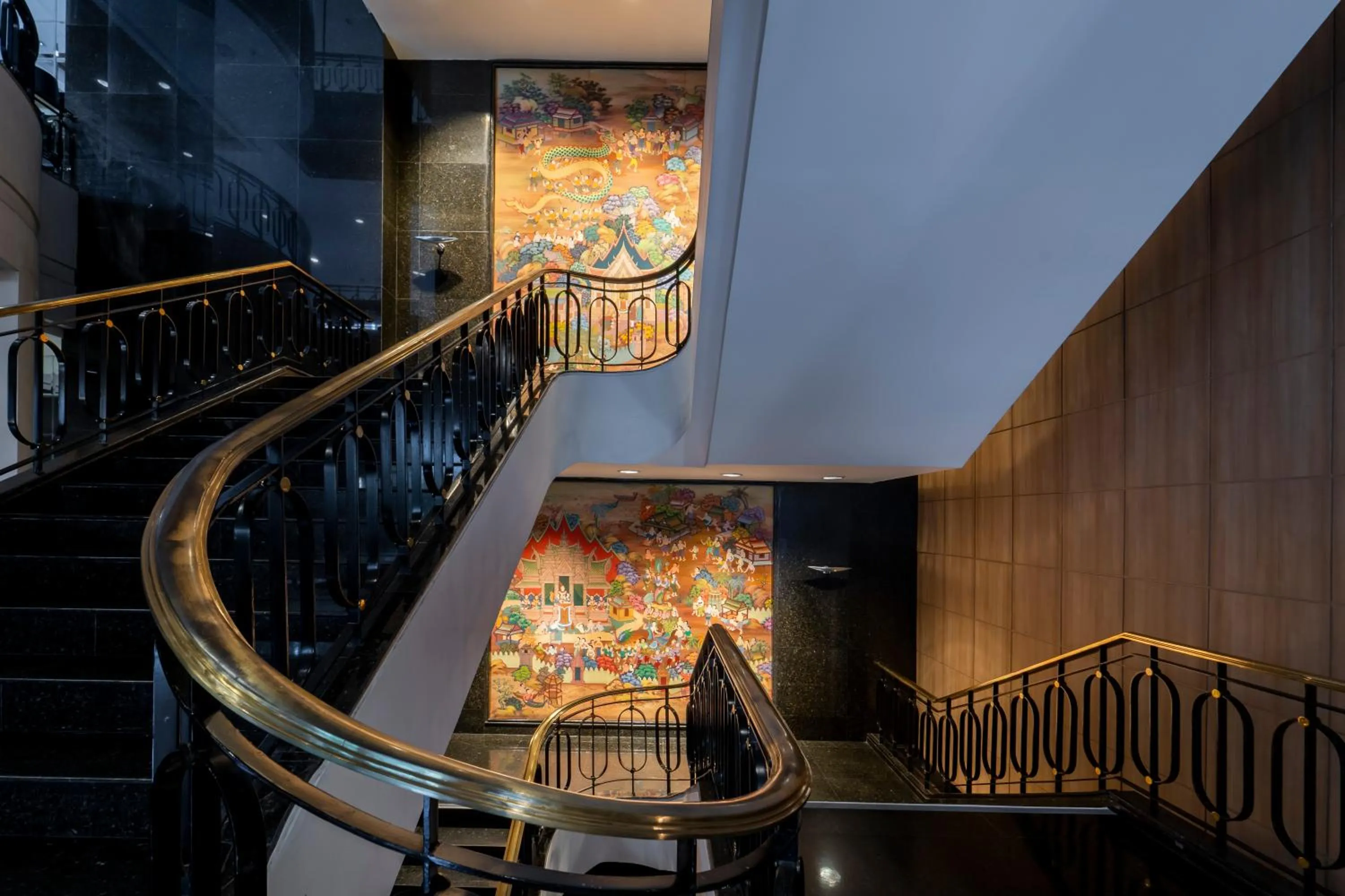 Decorative detail in Century Park Hotel