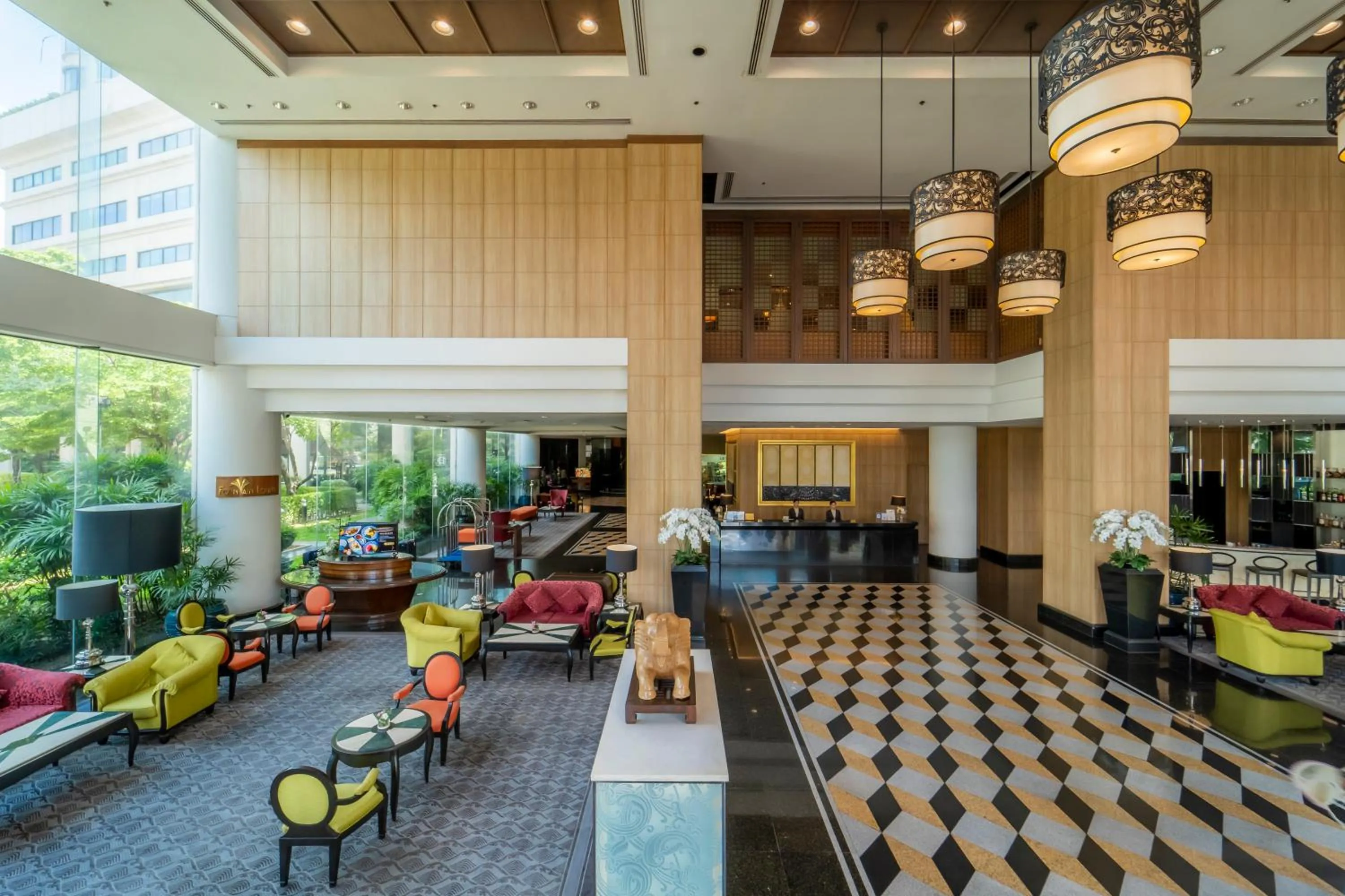 Lobby or reception in Century Park Hotel