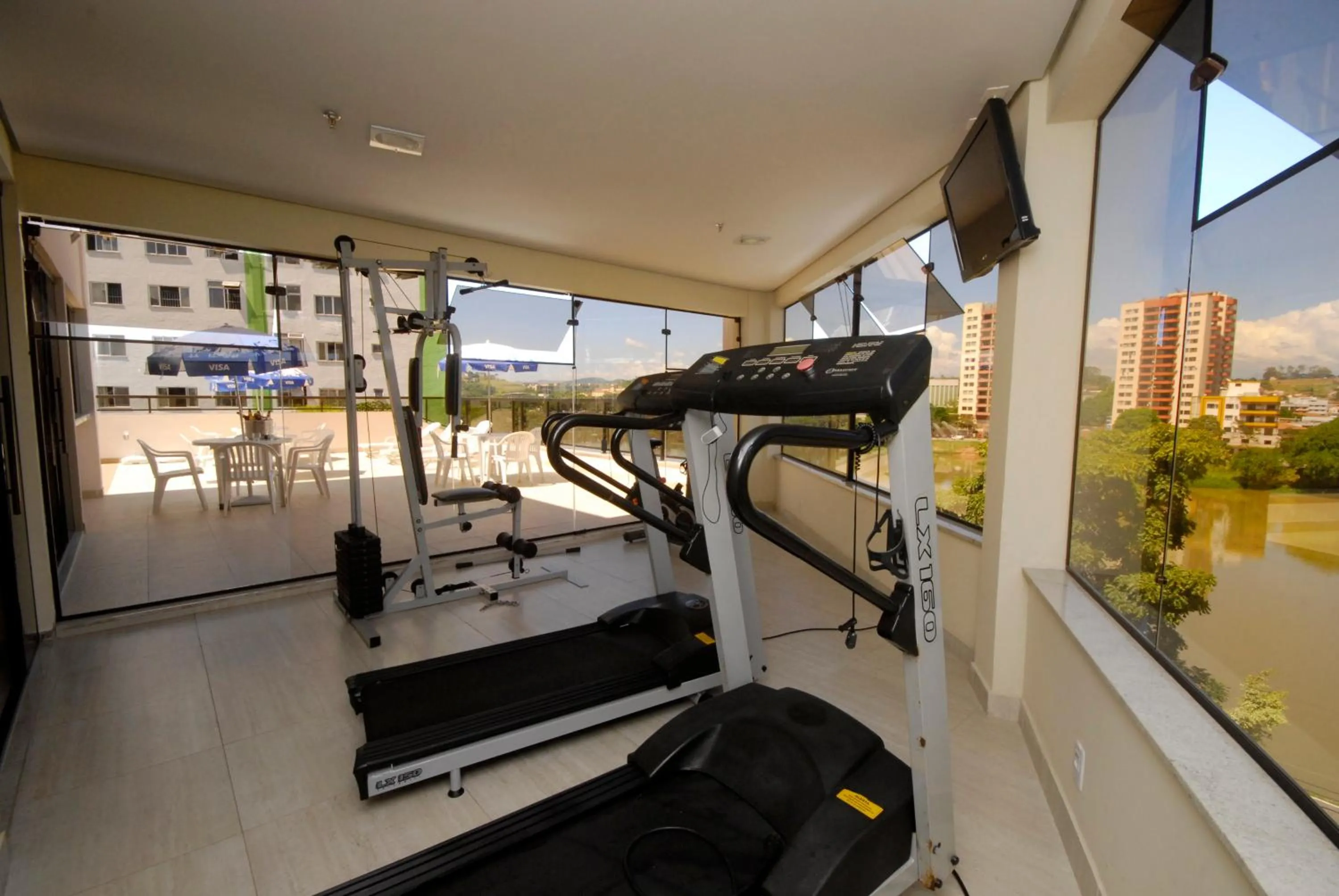 Fitness centre/facilities in River Park Hotel