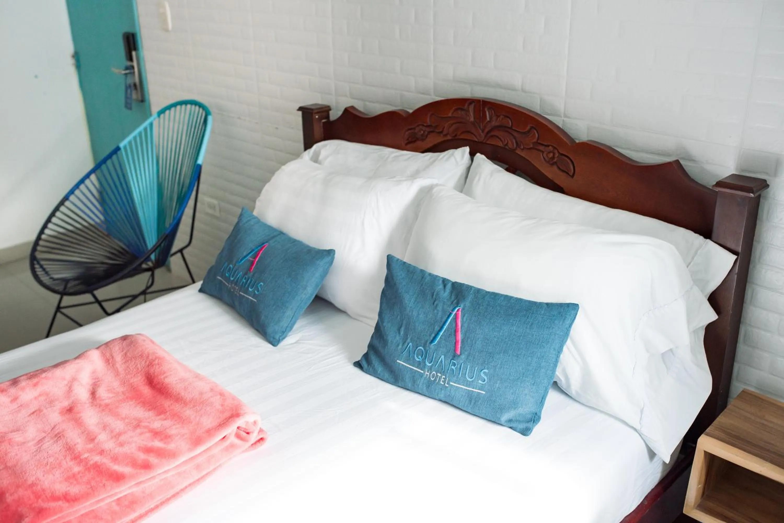 Photo of the whole room, Bed in Hotel Aquarius