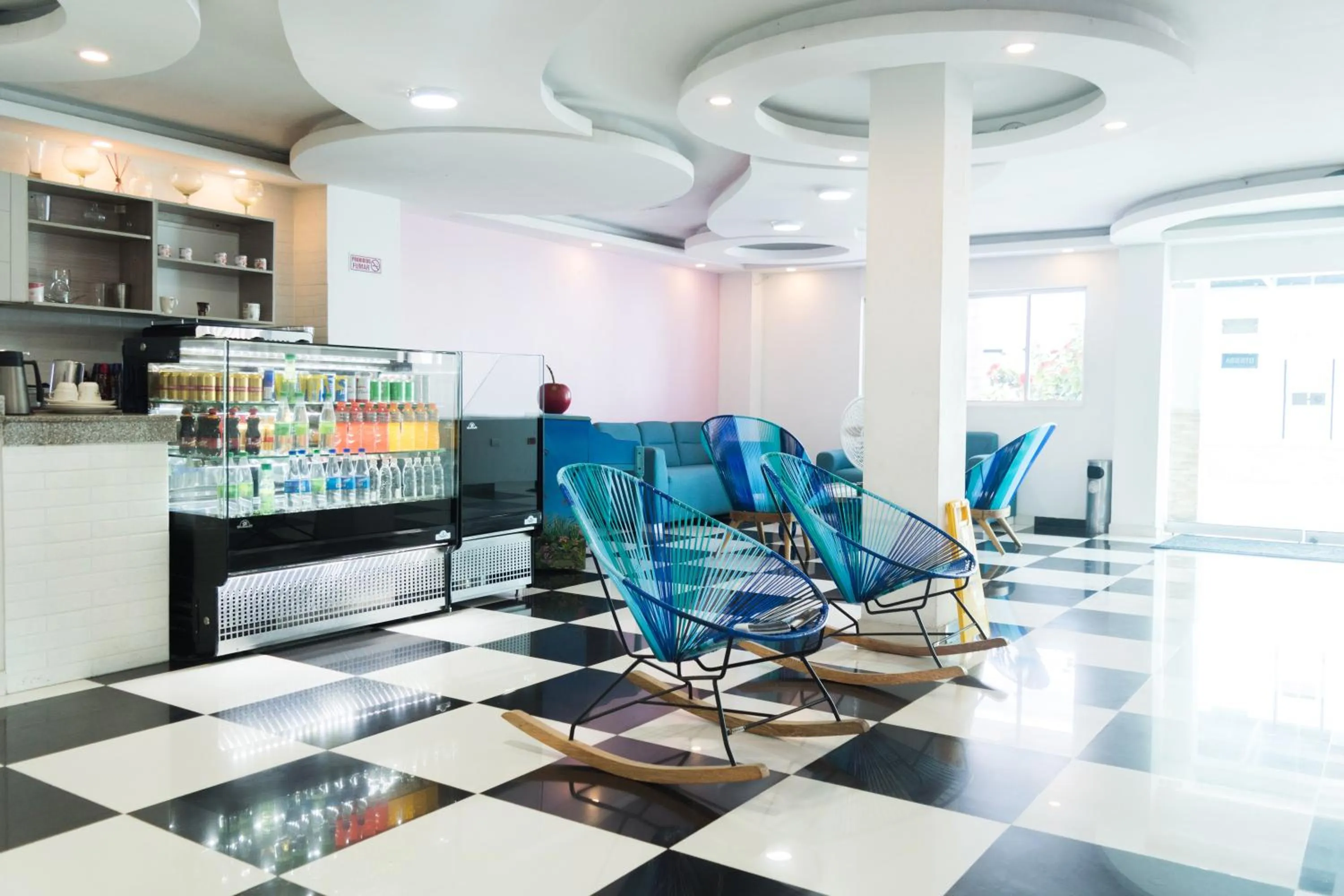 Lounge or bar in Hotel Aquarius