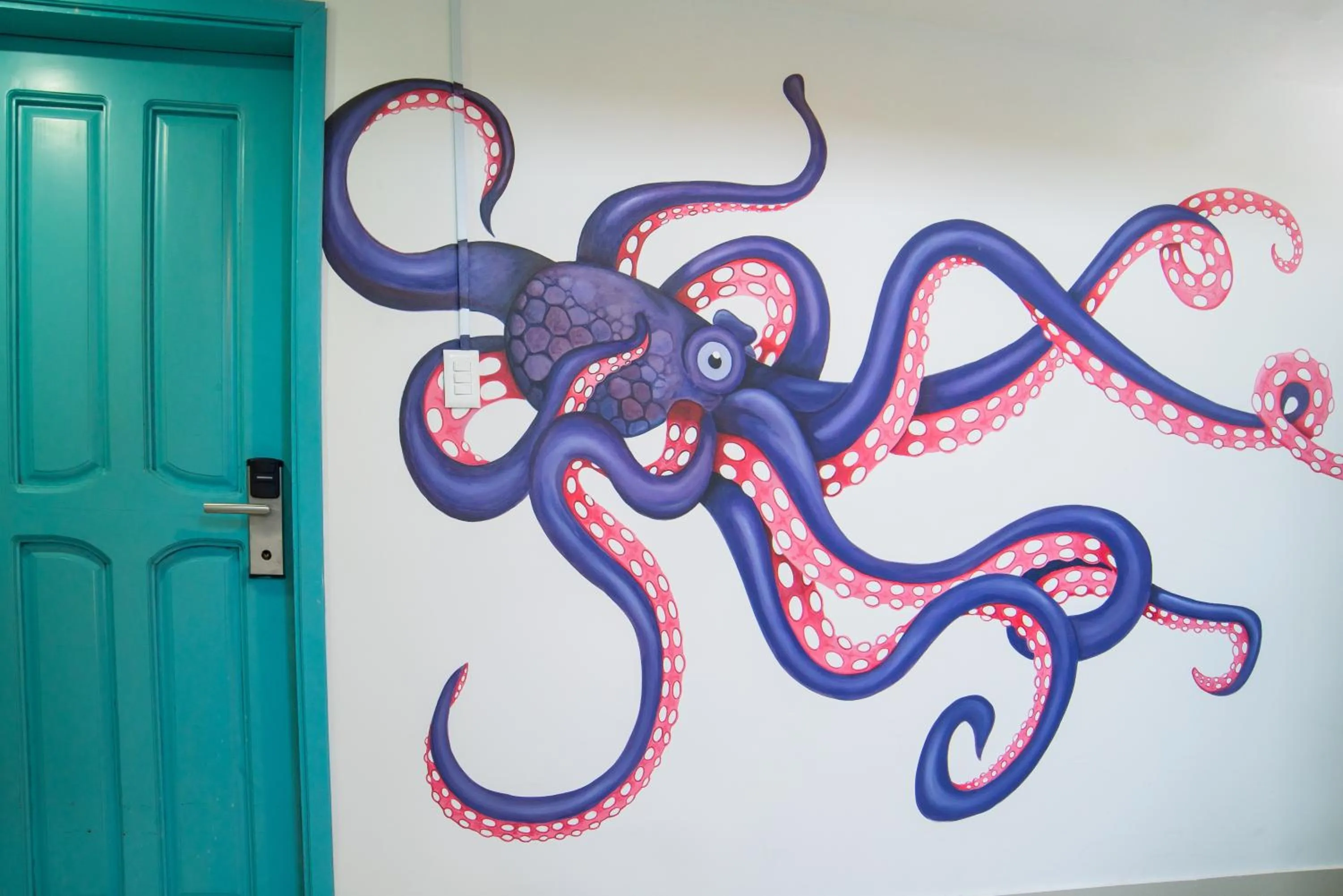 Decorative detail in Hotel Aquarius