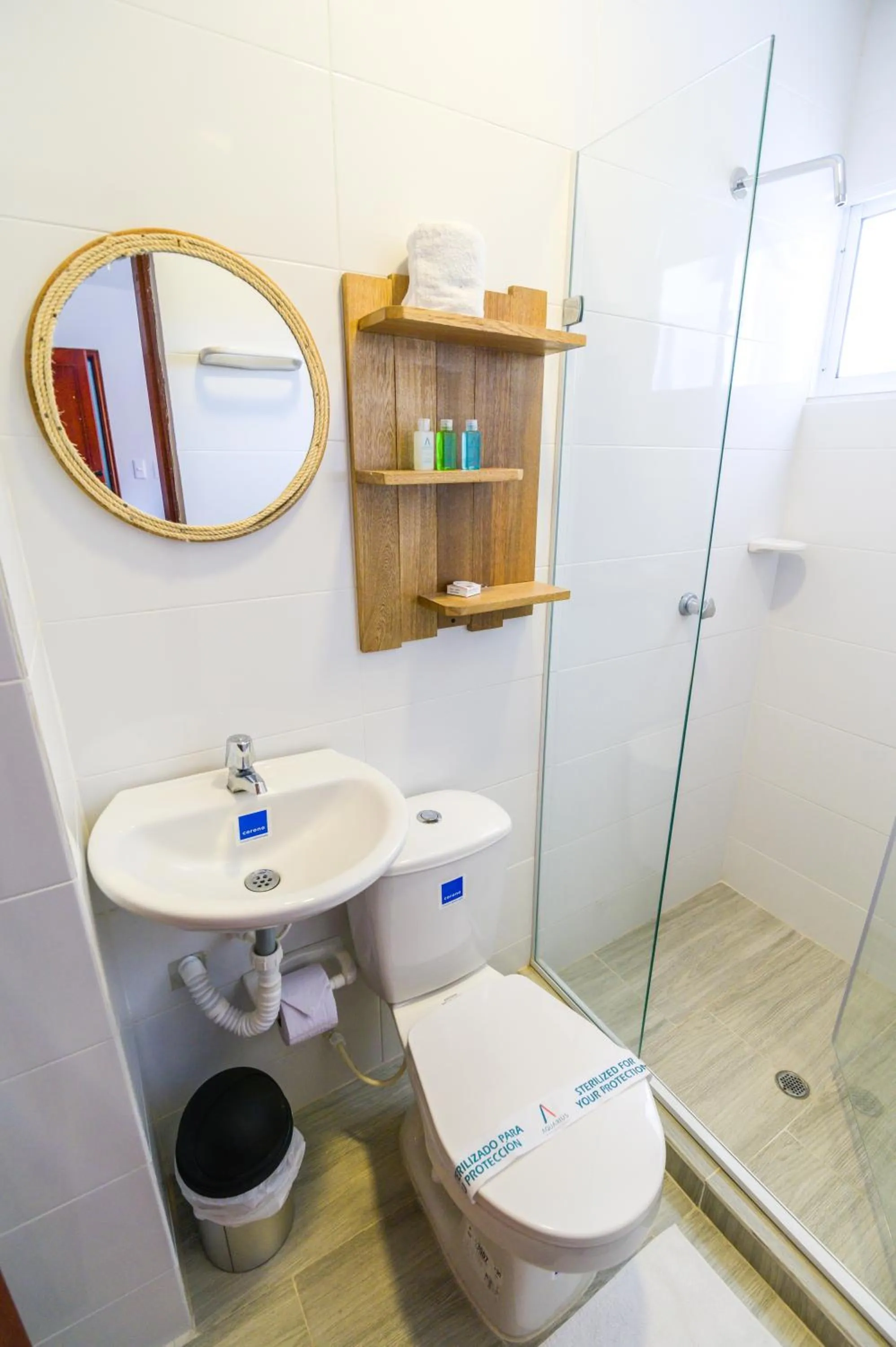 Bathroom in Hotel Aquarius