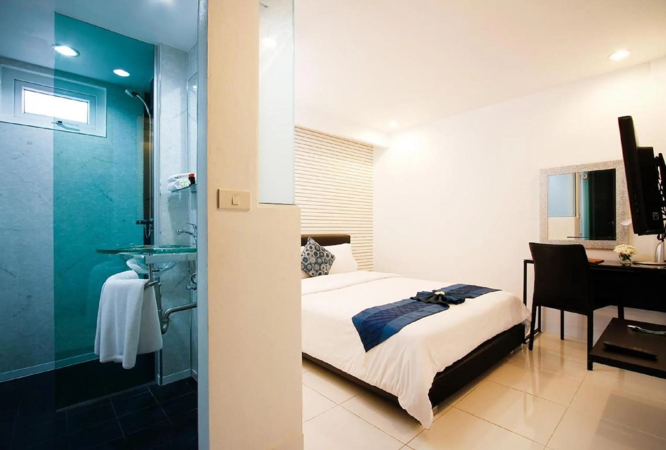 Bedroom, Bed in The Yorkshire Hotel - SHA Certified