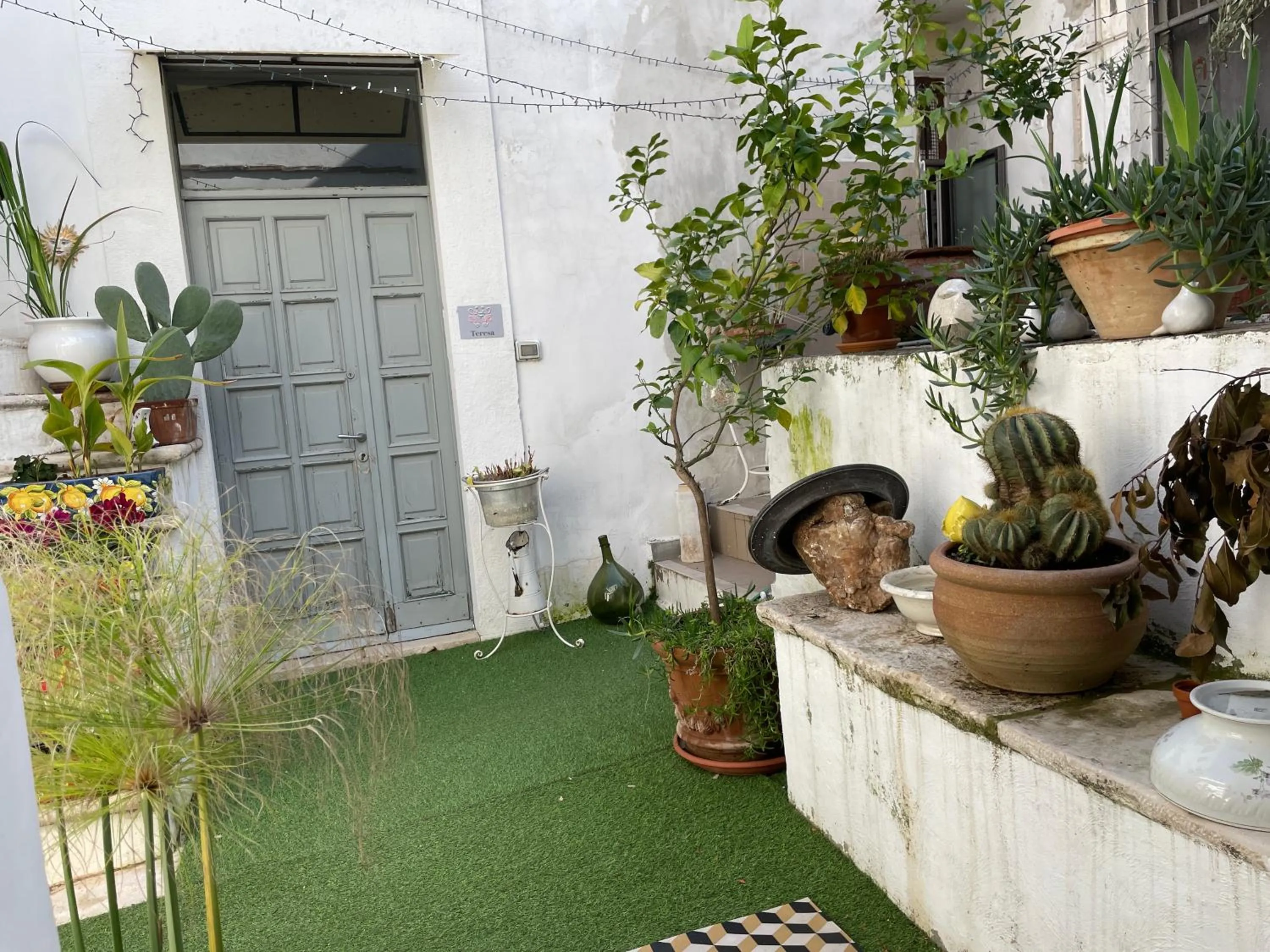 Patio in Palazzo Siena De Facendis