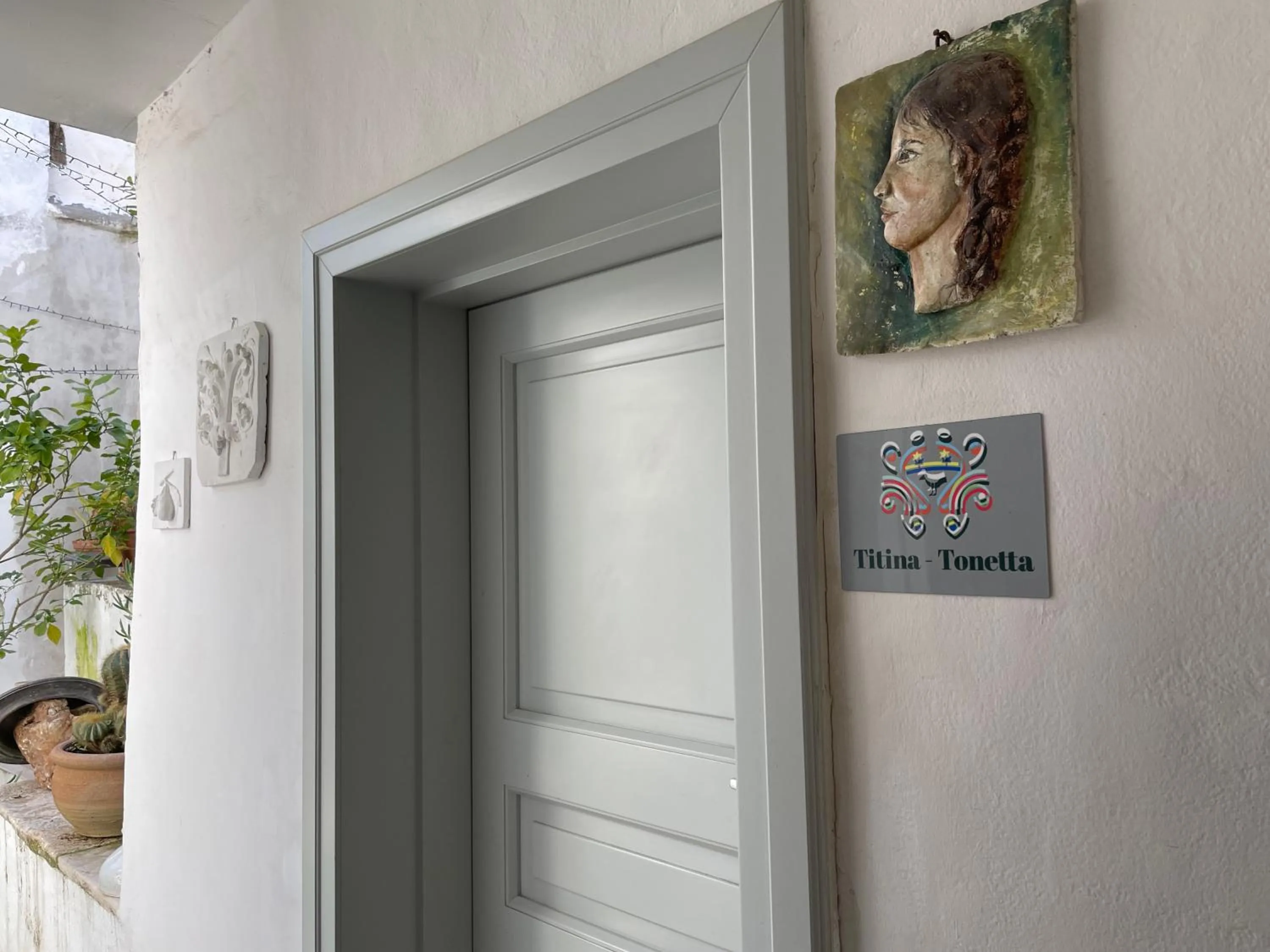 Decorative detail in Palazzo Siena De Facendis