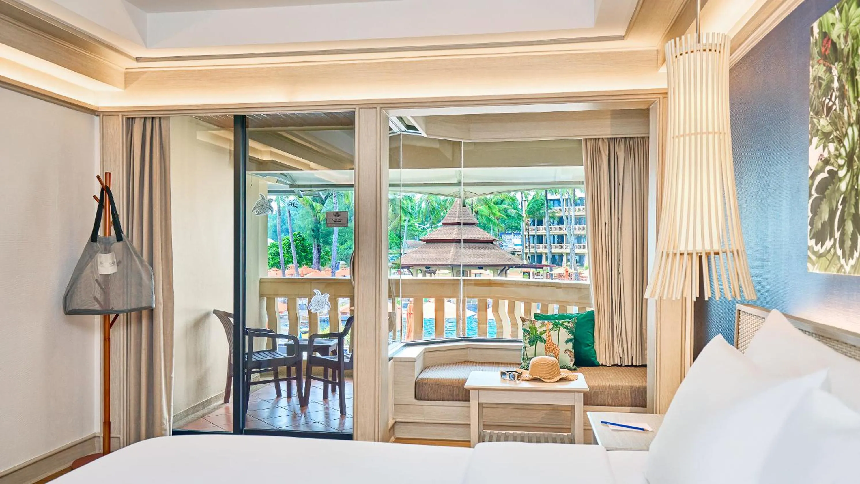 Balcony/Terrace, Bed in Beyond Kata