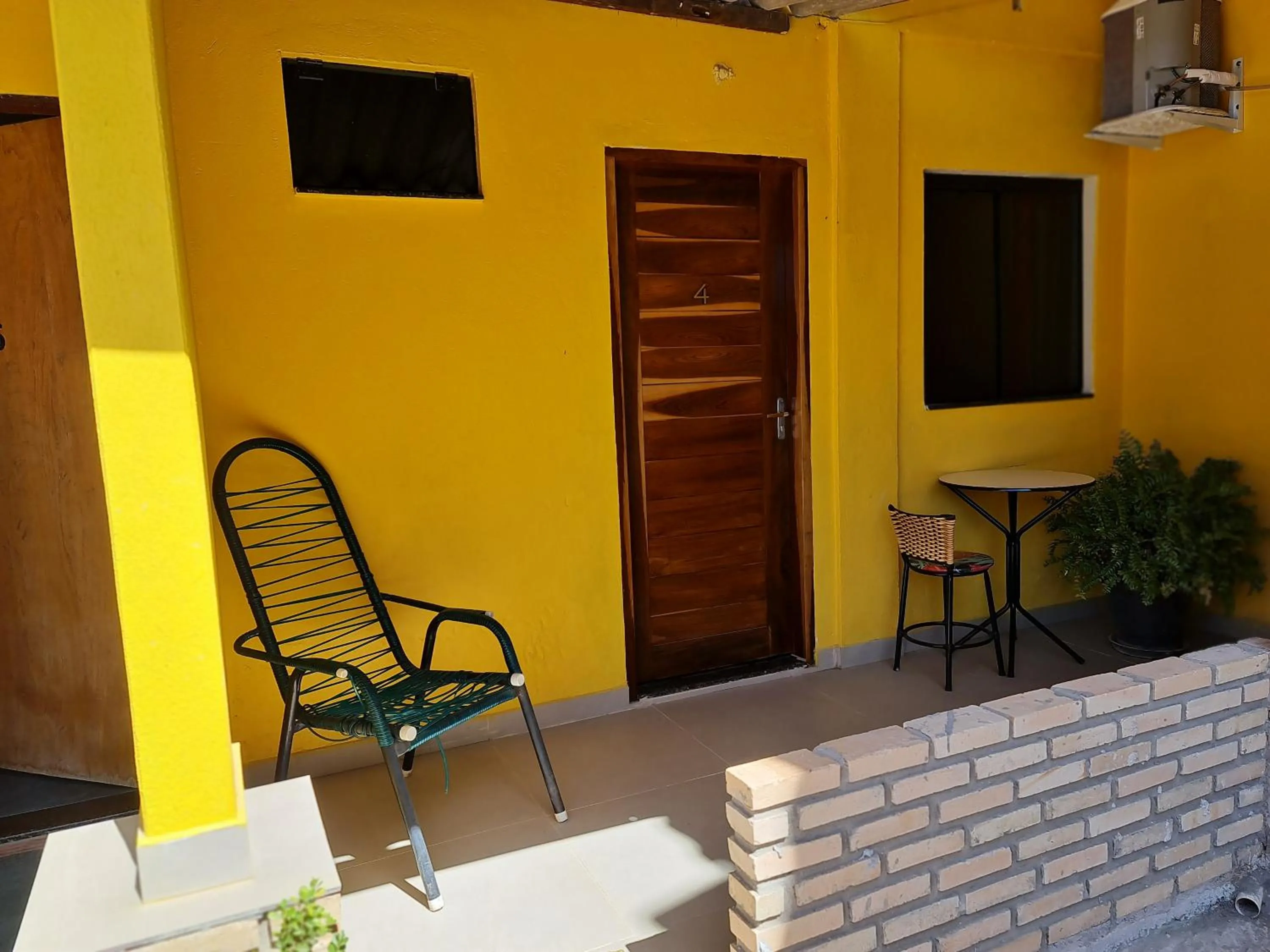 Balcony/Terrace in Pousada Quatro Estações