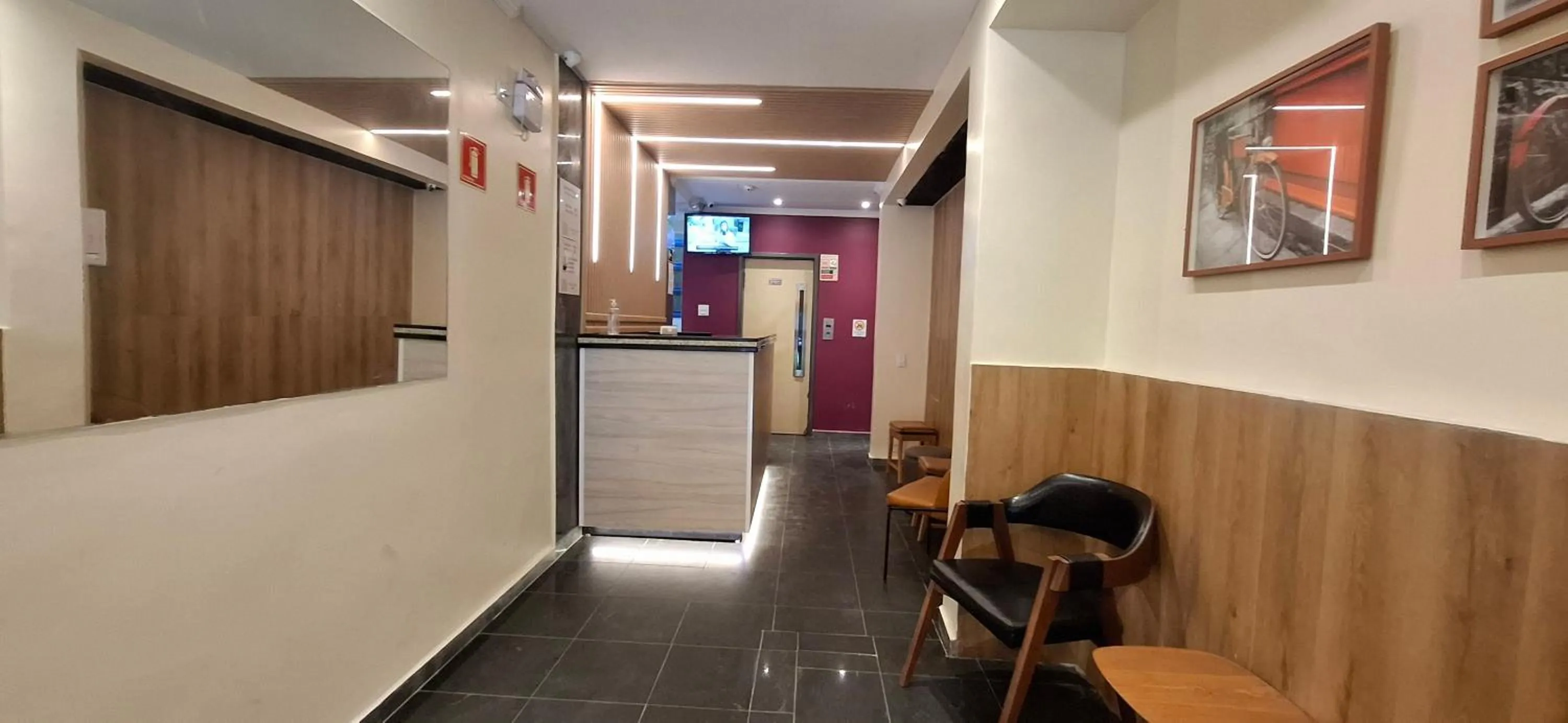 Lobby or reception in Hotel Plaza Olido