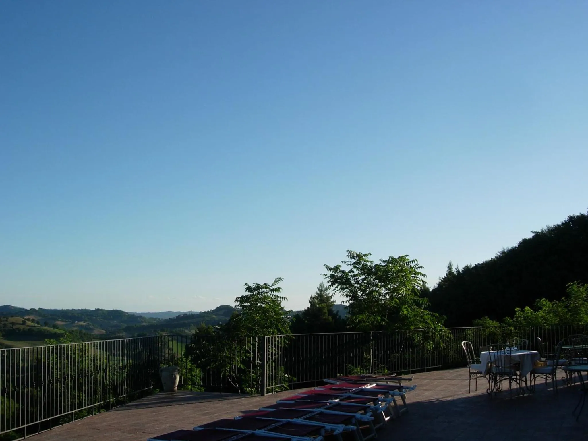Balcony/Terrace in Colleverde Country House & SPA Urbino