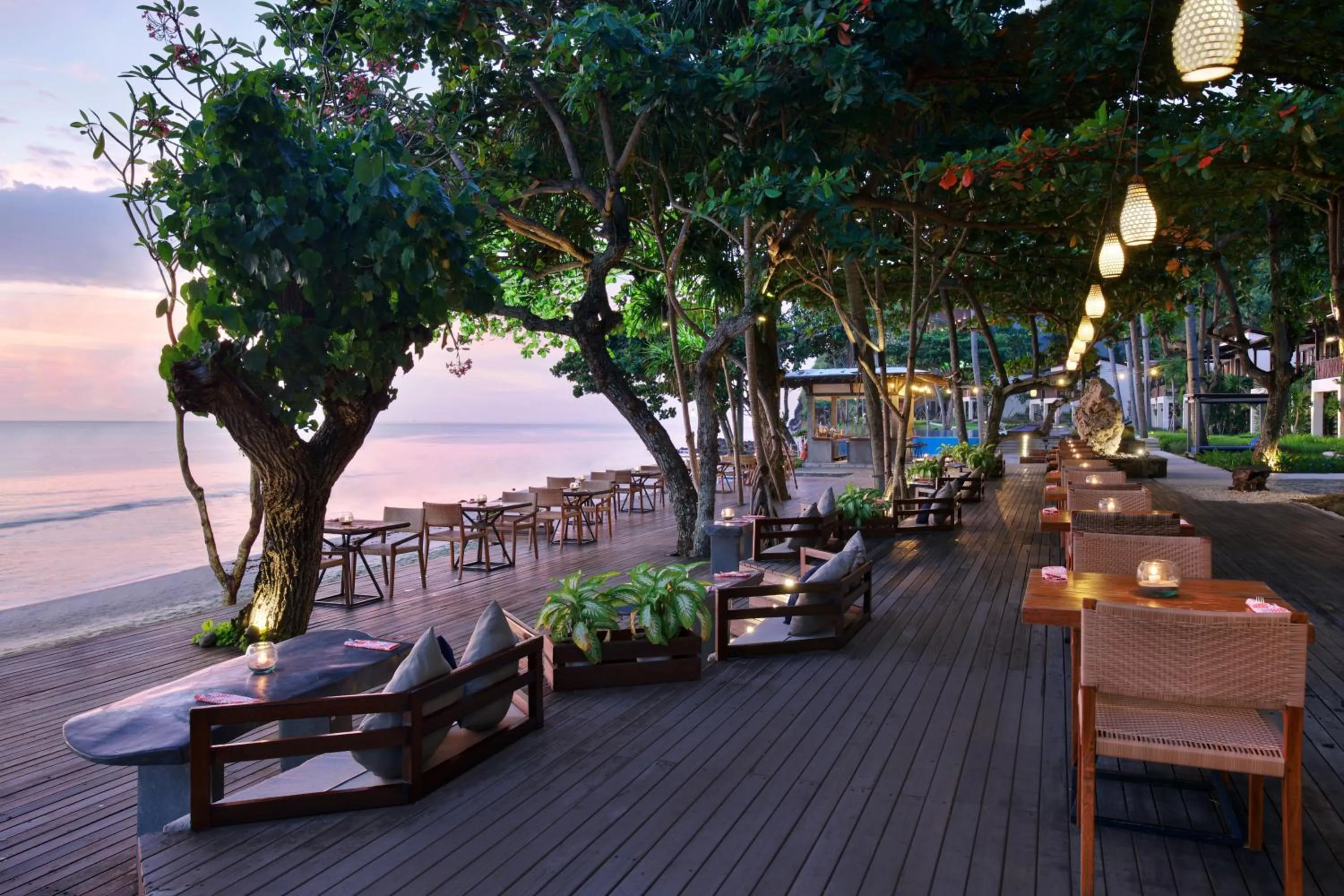 Restaurant/places to eat in Katamaran Hotel & Resort Lombok