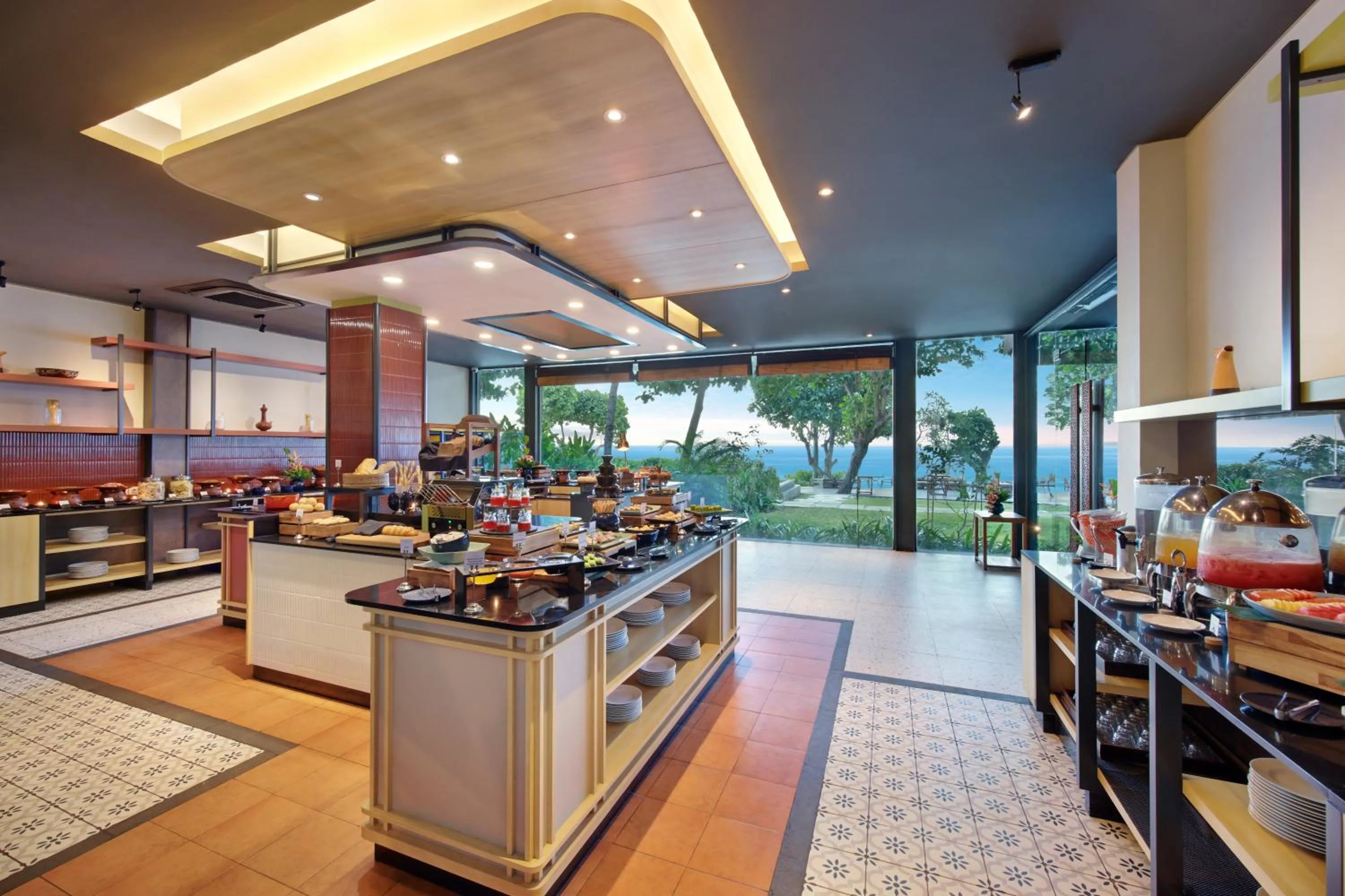 Breakfast in Katamaran Hotel & Resort Lombok