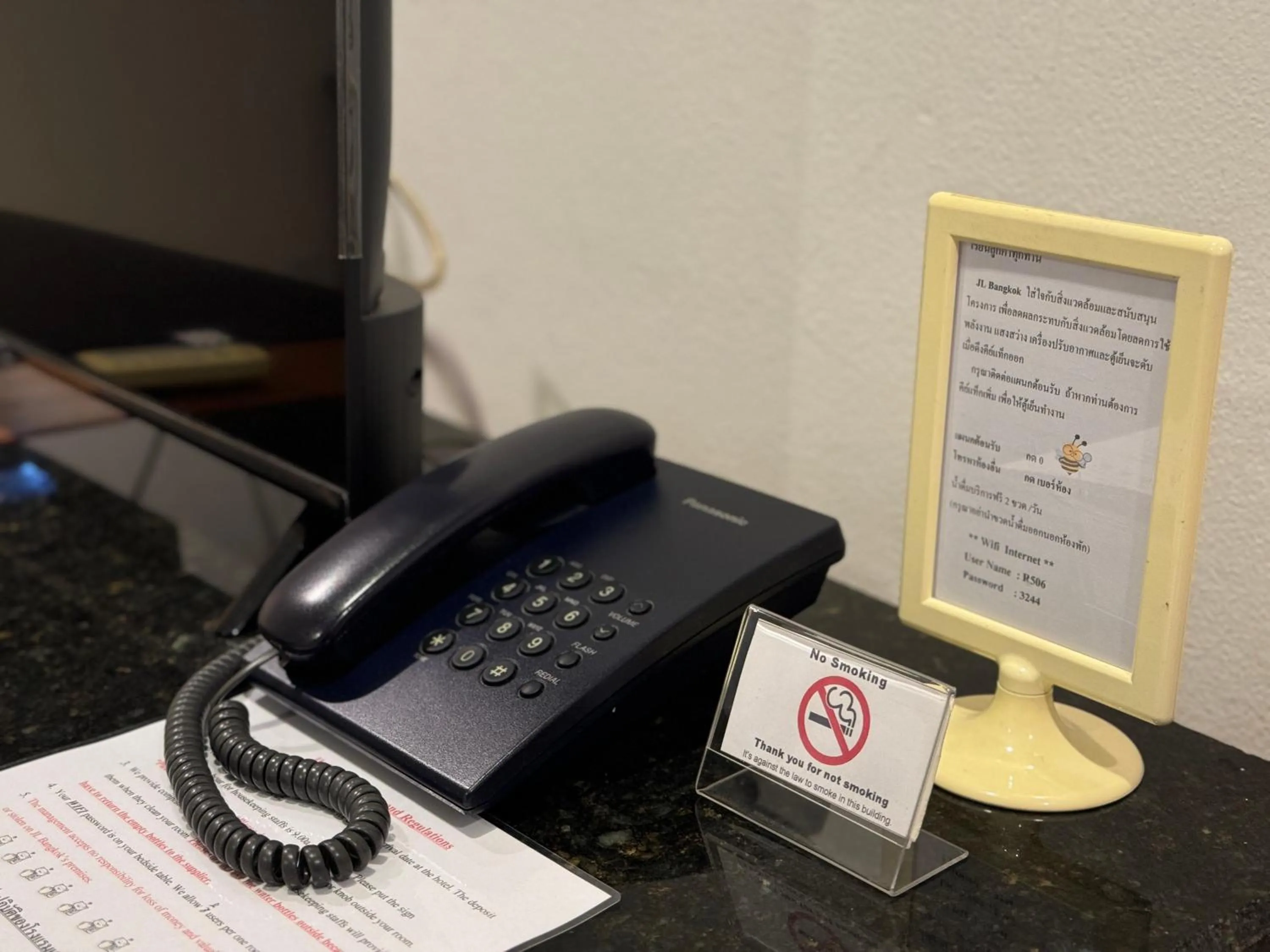 Area and facilities in JL Bangkok Hotel