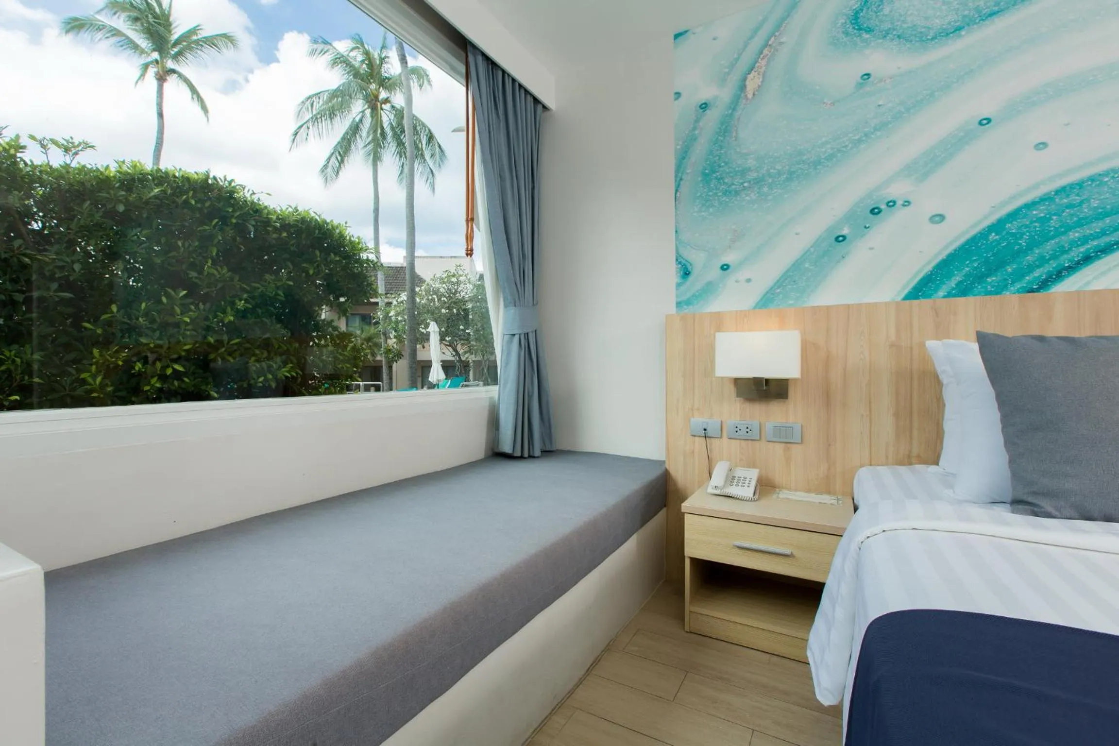 Decorative detail, Bed in Coconut Village Resort Phuket - SHA Extra Plus