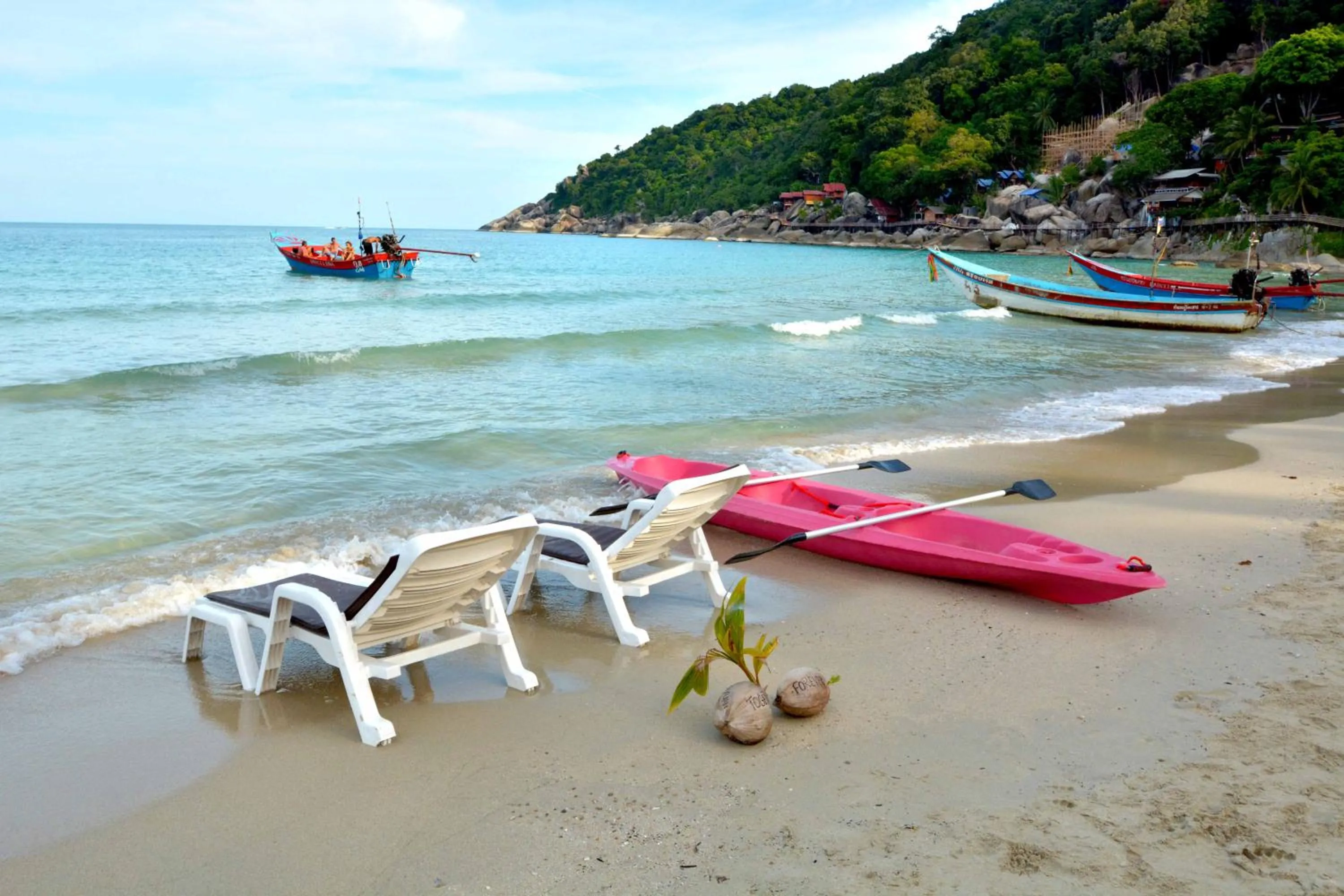 Beach in The Hideaway Pariya Haad Yuan Ko Pha-ngan