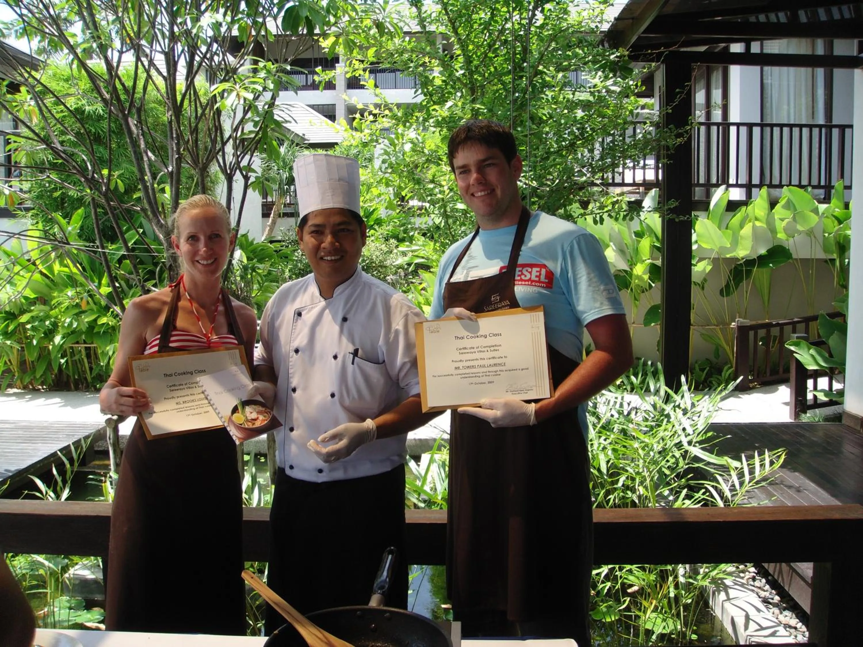Staff in Sareeraya Villas & Suites