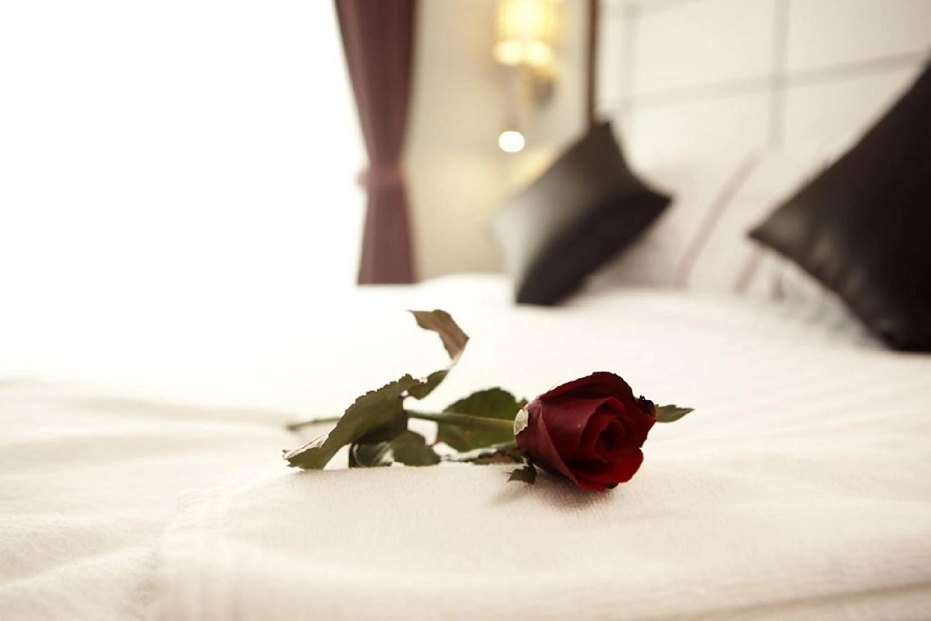 Bed in Sukhumvit Suites Hotel